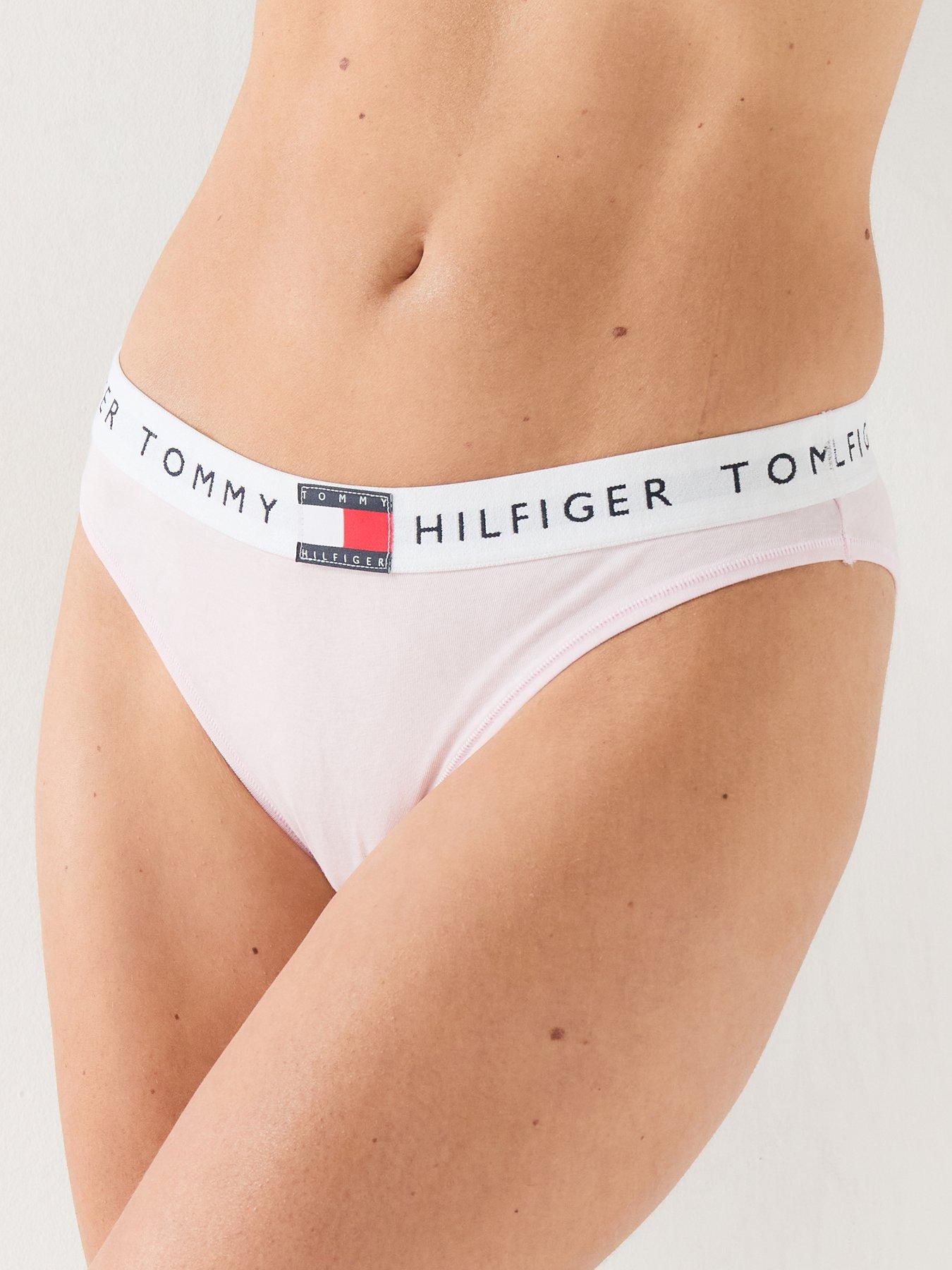 Image 1 of 4 of Tommy Hilfiger Heritage Cotton Brief - Pink