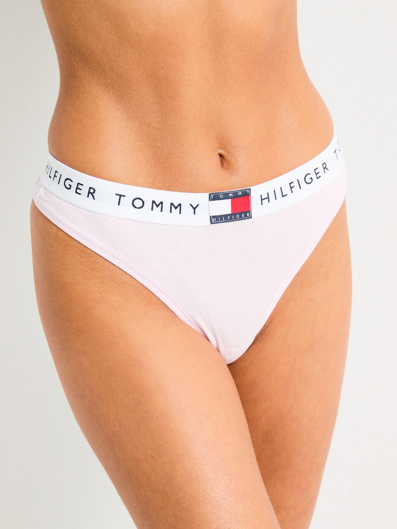 undefined Heritage Cotton Thong - Pink