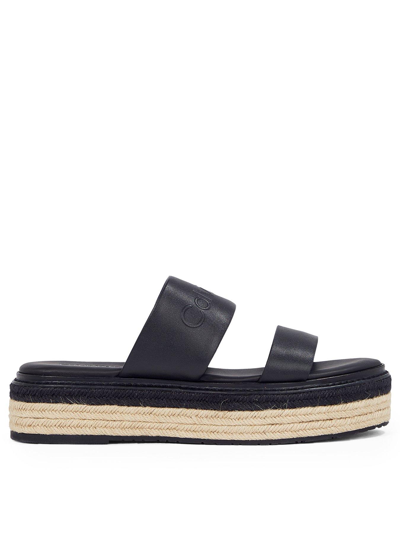 calvin-klein-flatform-wedge-slide-black
