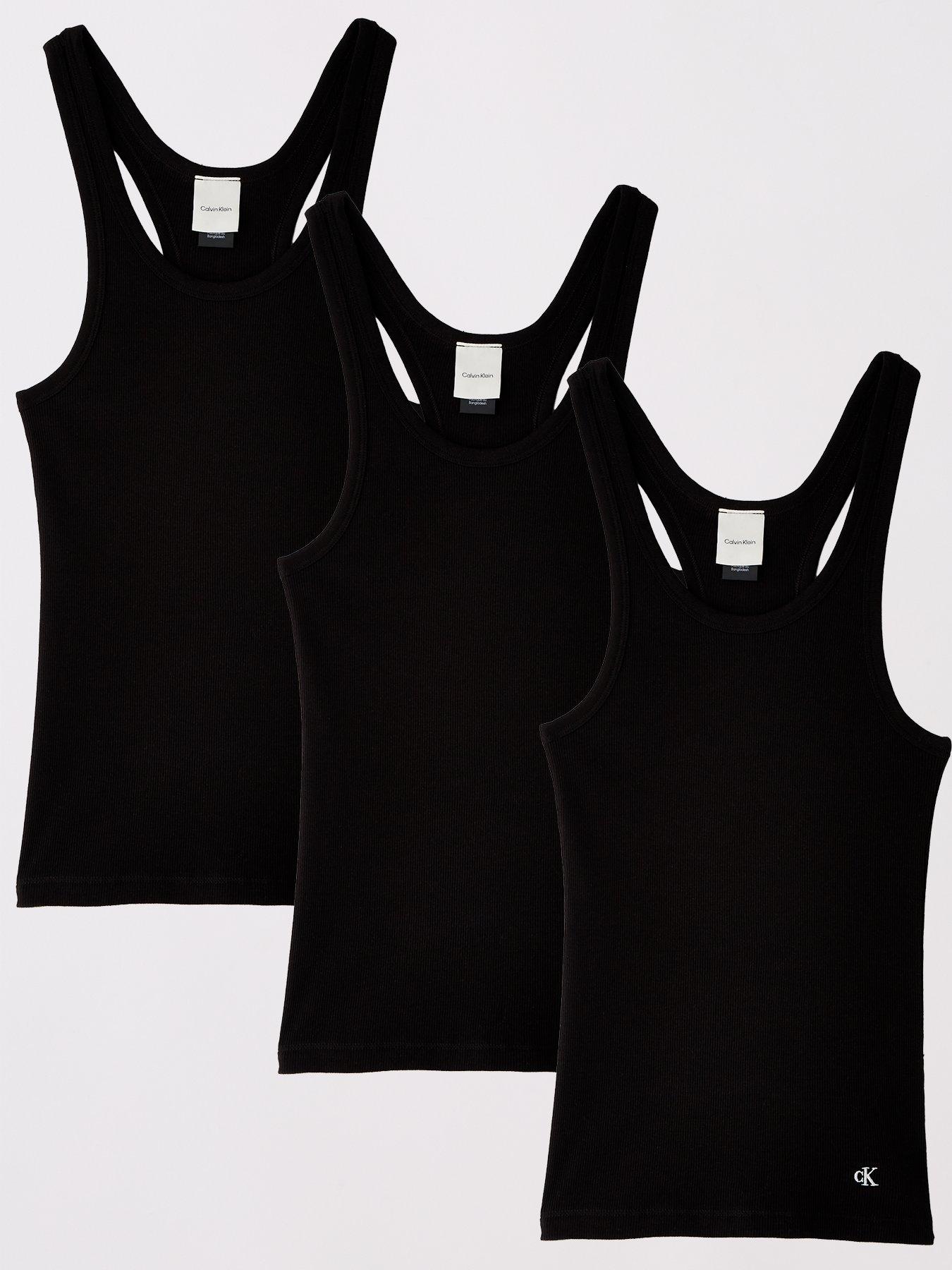  image of calvin-klein-3-pack-scoop-neck-cotton-tank-top-black