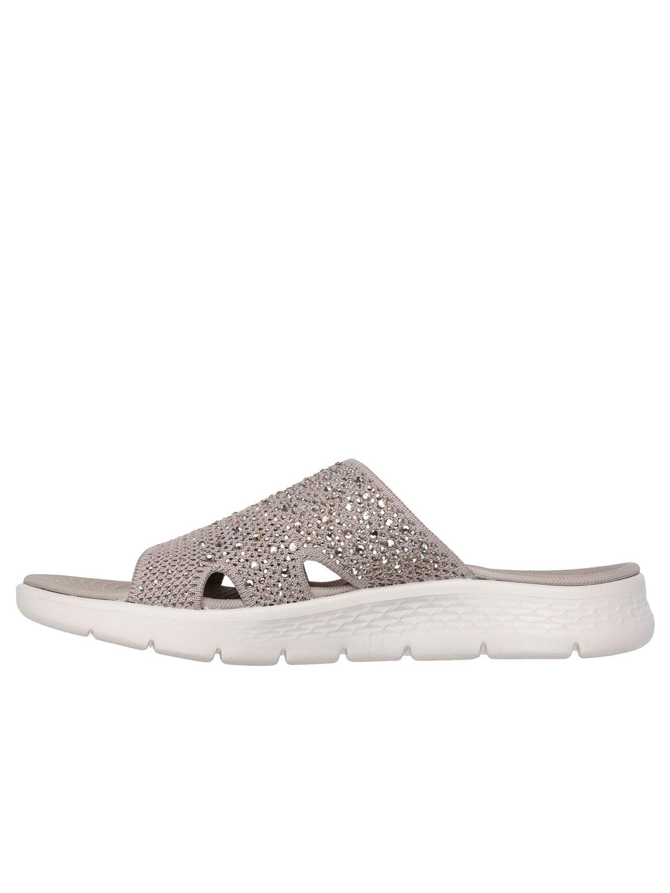  image of skechers-go-walk-flex-sandal-glitz