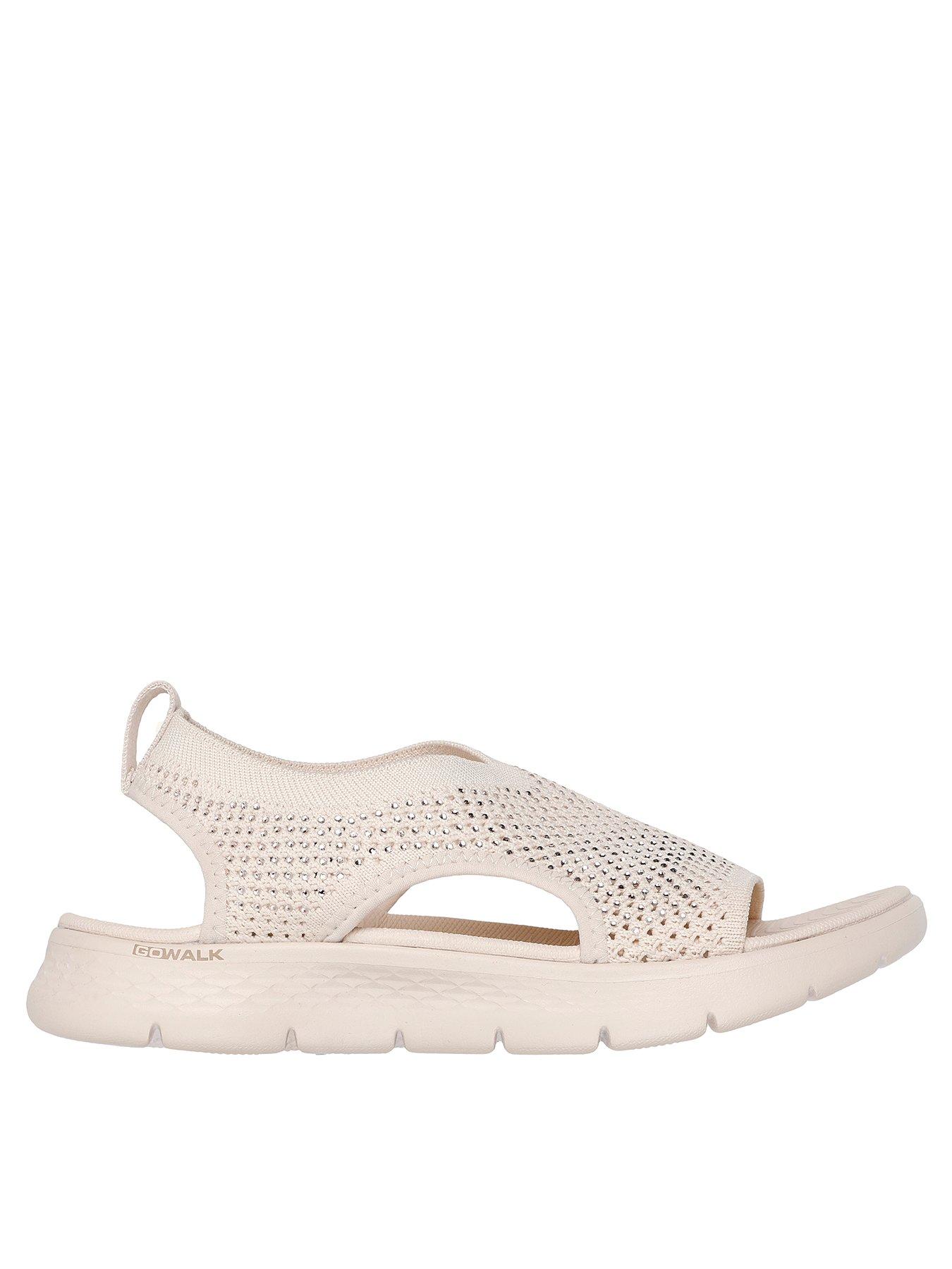  image of skechers-go-walk-flex-sandal-white
