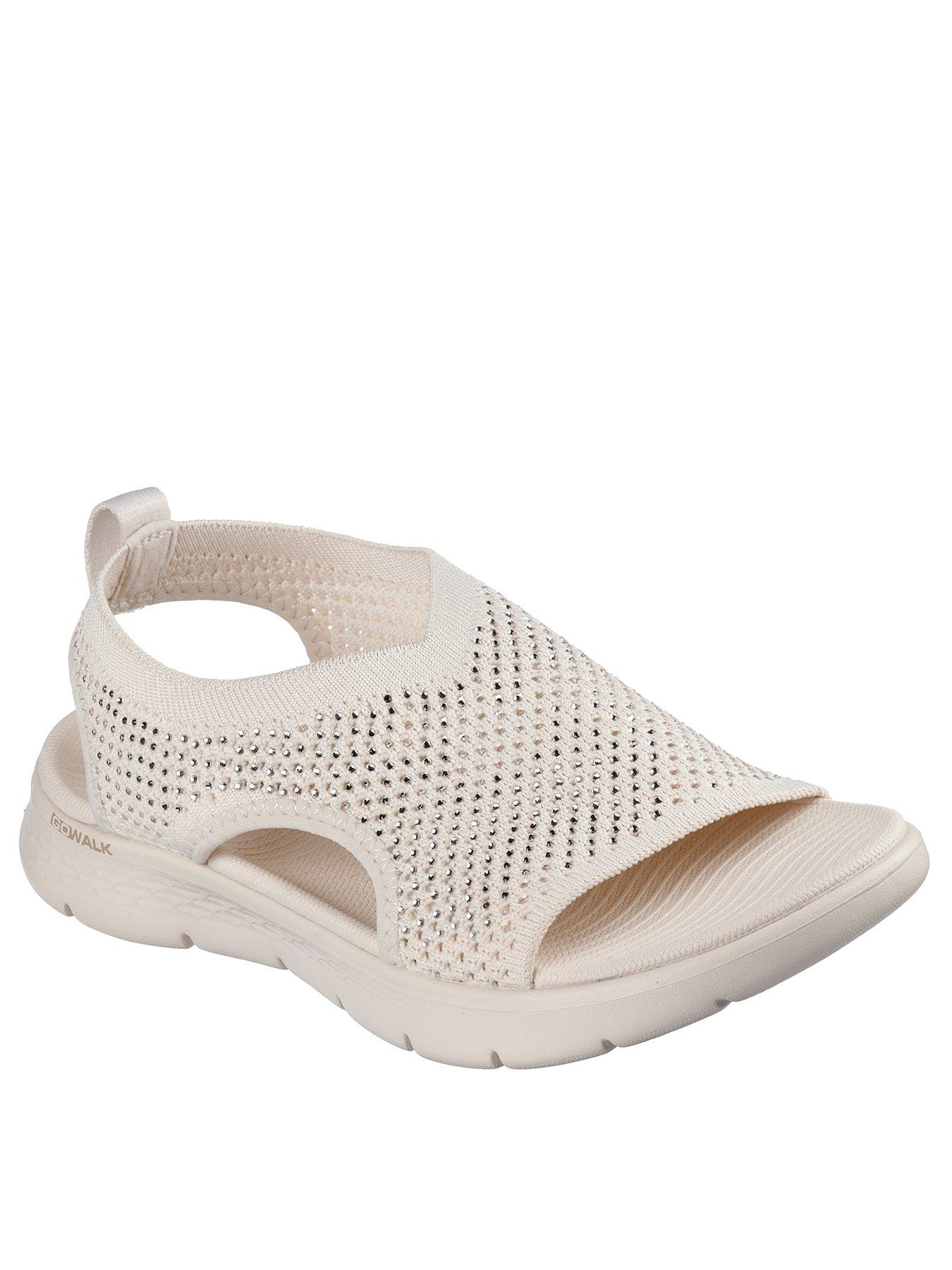  image of skechers-go-walk-flex-sandal-white