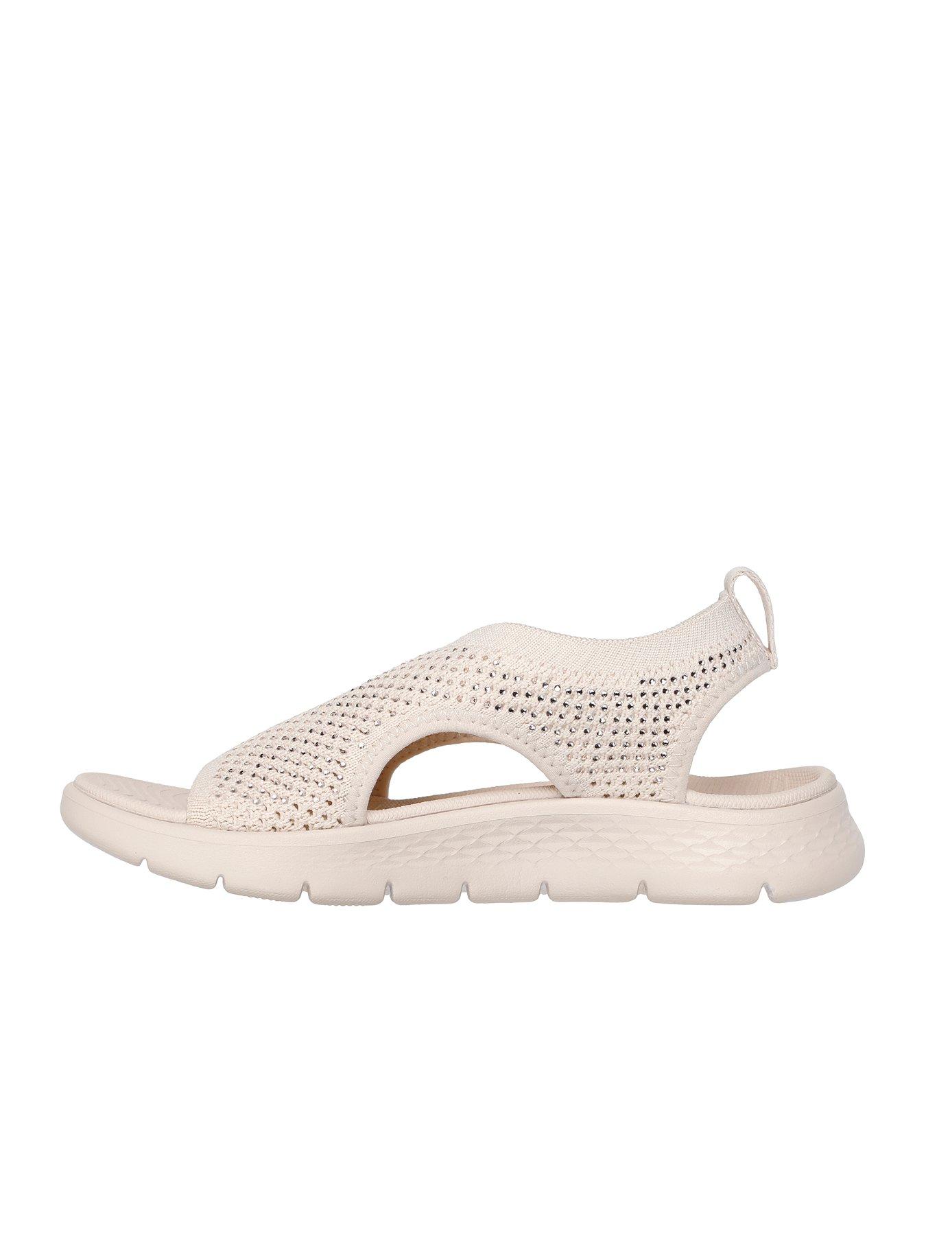  image of skechers-go-walk-flex-sandal-white