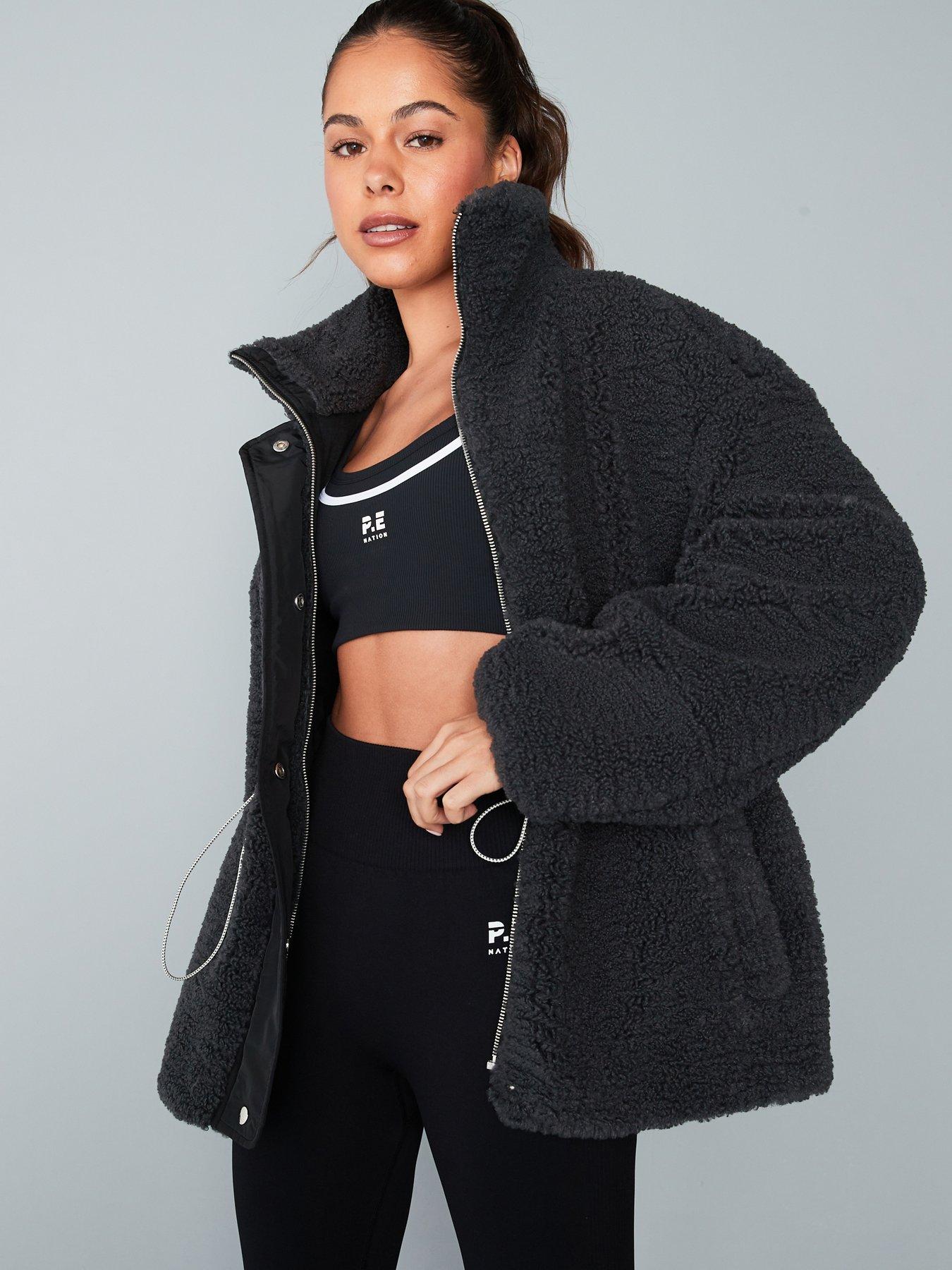 P.E Nation Womens Training Pacific Jacket - Grey