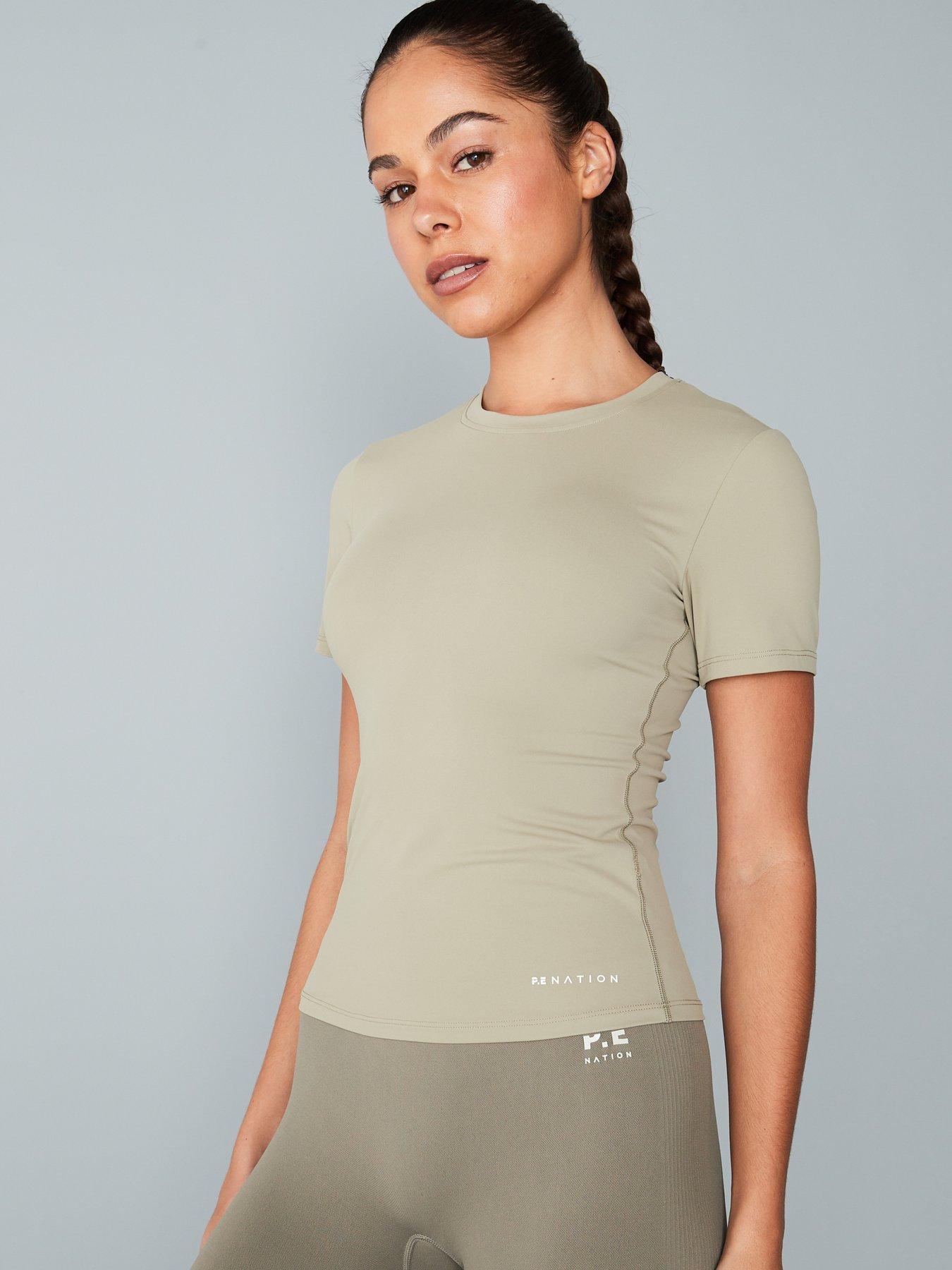  image of pe-nation-womens-training-foundation-tee-green