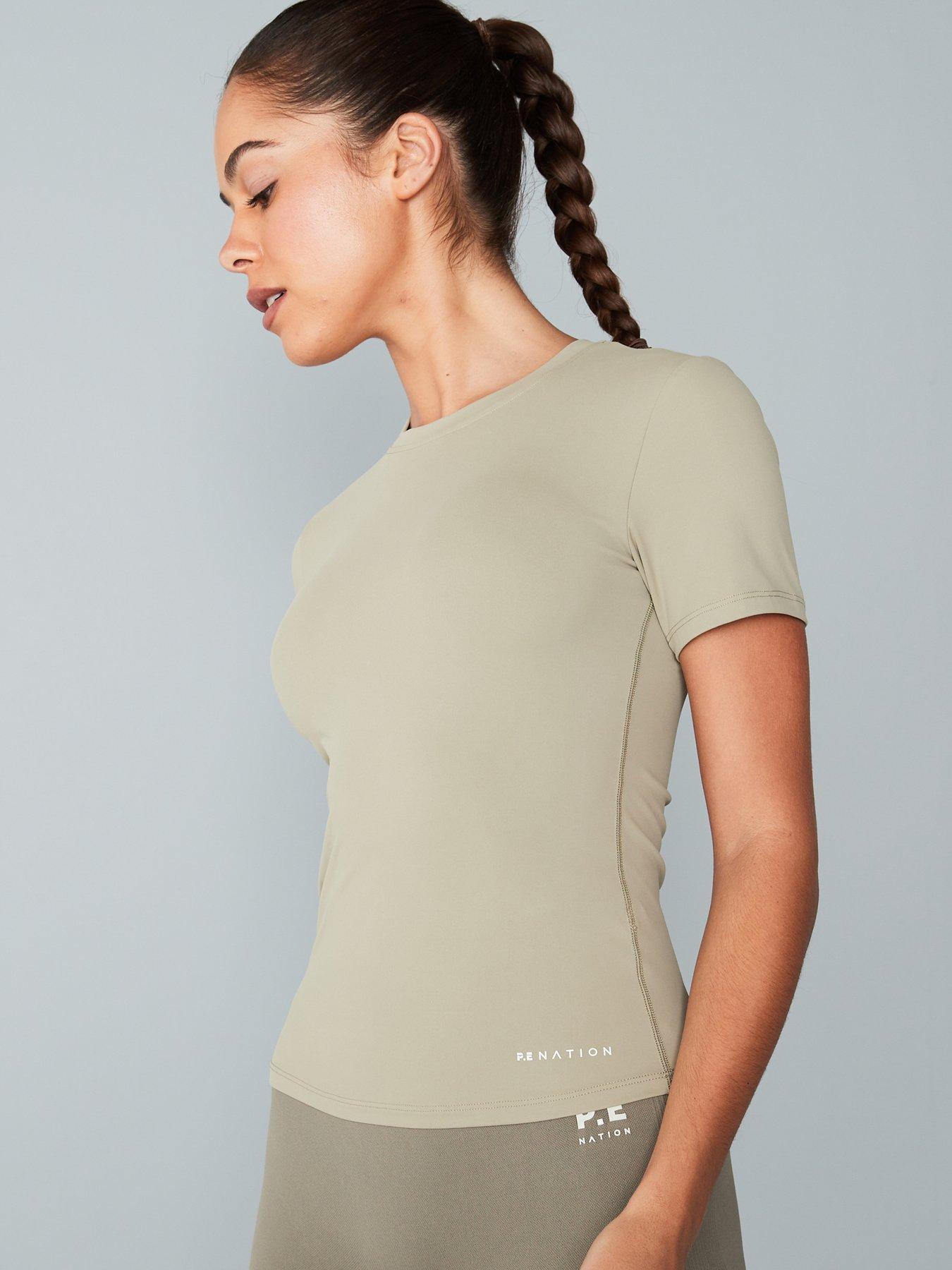  image of pe-nation-womens-training-foundation-tee-green
