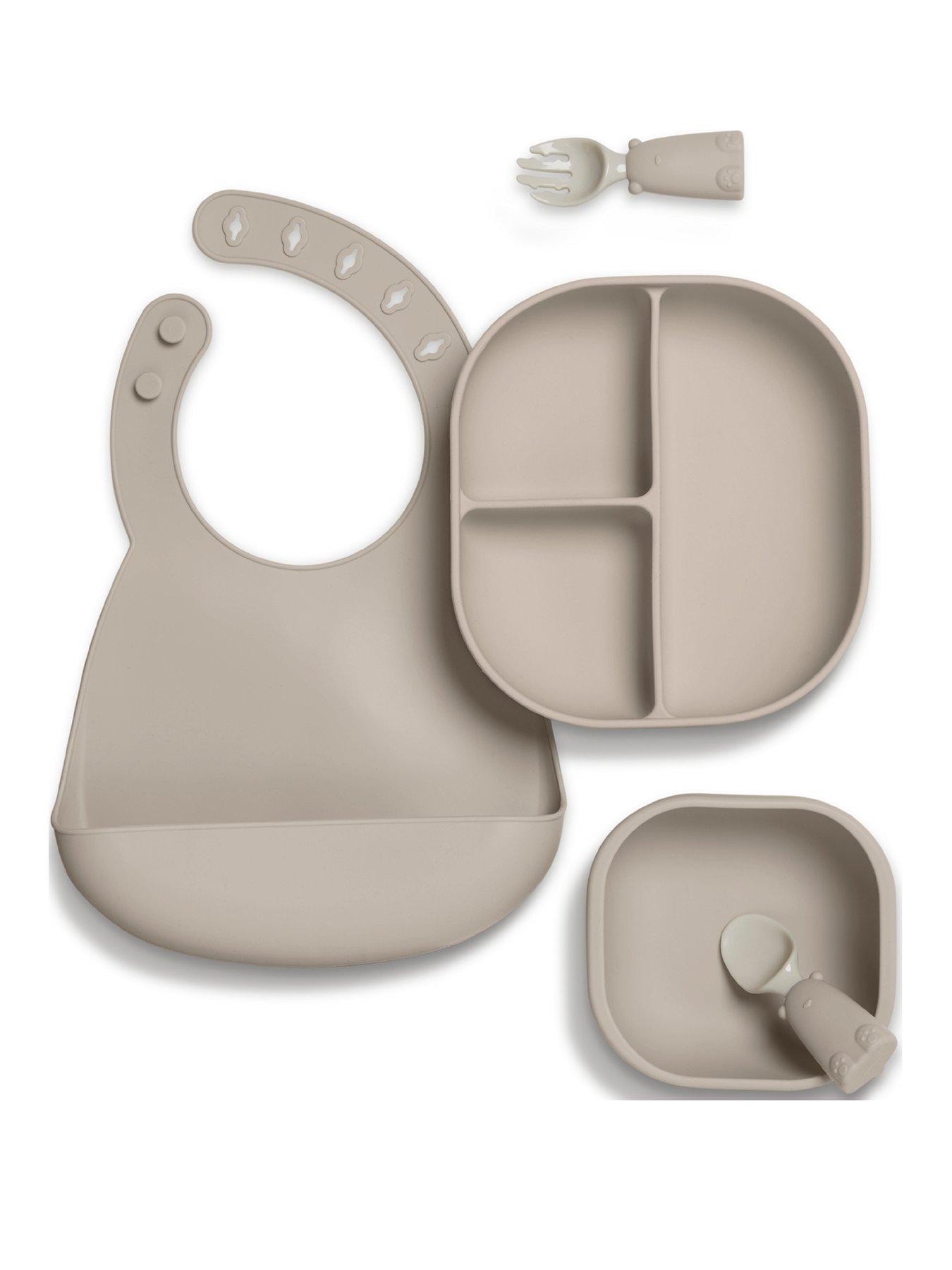 Image 2 of 7 of Mamas & Papas 4 Piece Weaning Starter Kit - Truffle