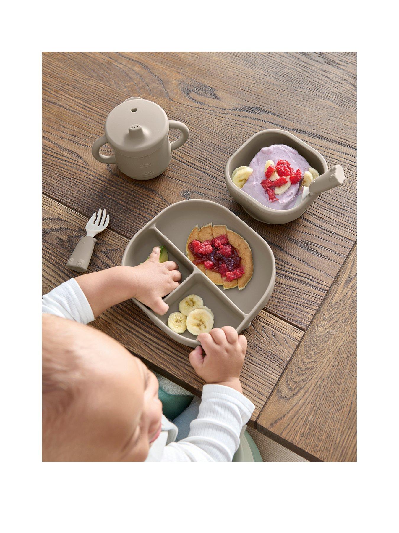 Image 3 of 7 of Mamas & Papas 4 Piece Weaning Starter Kit - Truffle