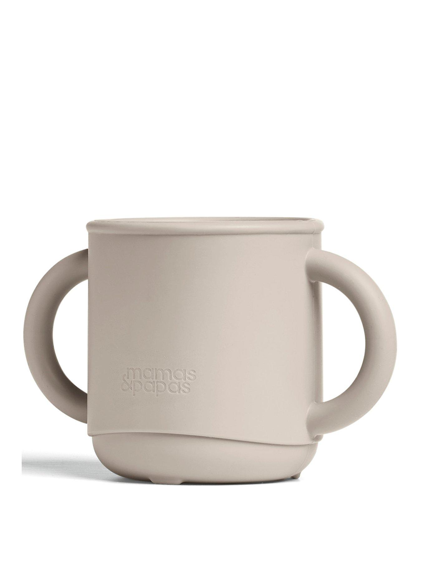 Image 3 of 6 of Mamas & Papas Silicone Sippy Cup / Snack Pot&nbsp;- Truffle