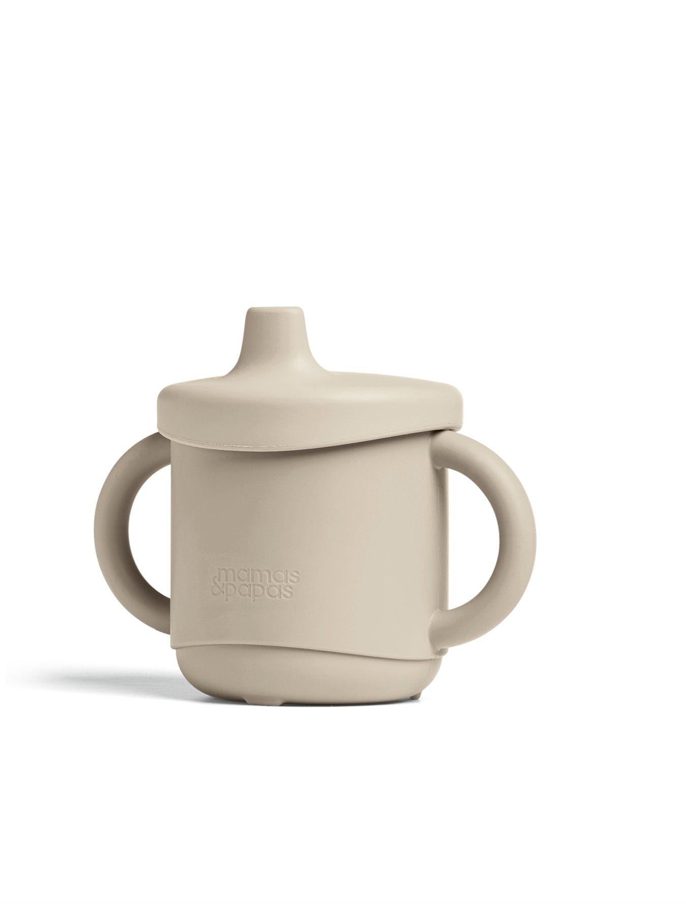 Image 5 of 6 of Mamas & Papas Silicone Sippy Cup / Snack Pot&nbsp;- Truffle