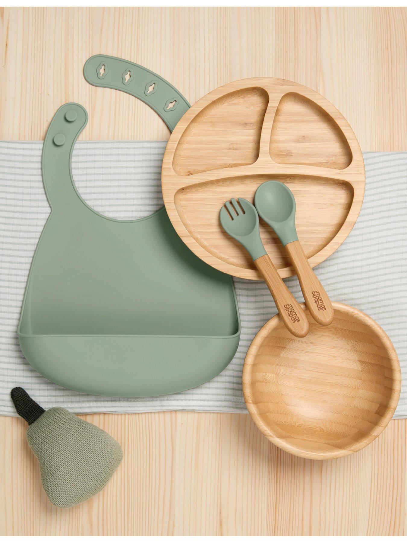 undefined 4 Piece Bamboo Weaning Starter Kit - Kiwi