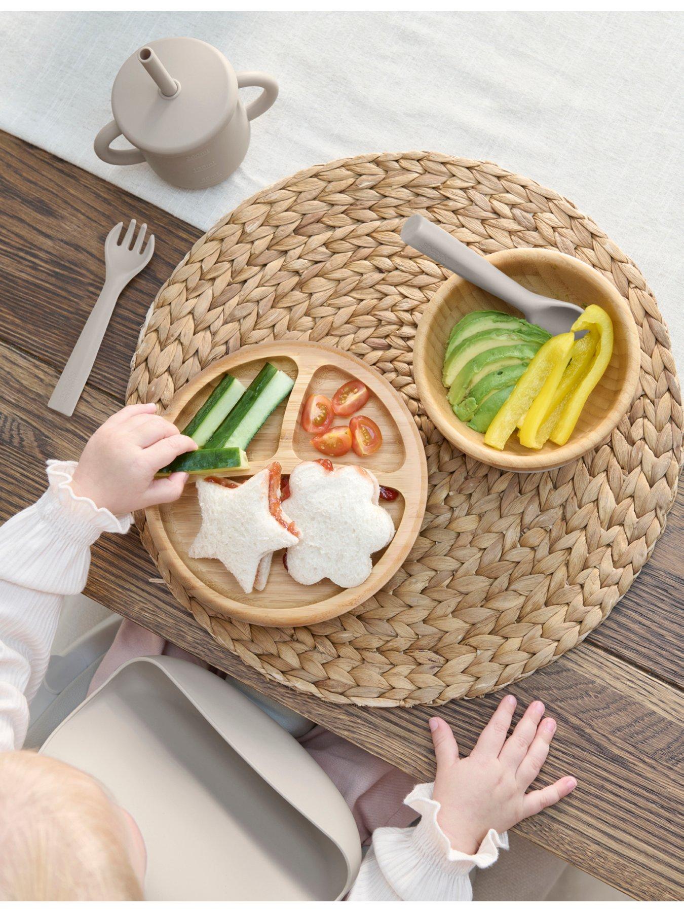 undefined 4 Piece Bamboo Weaning Starter Kit - Truffle