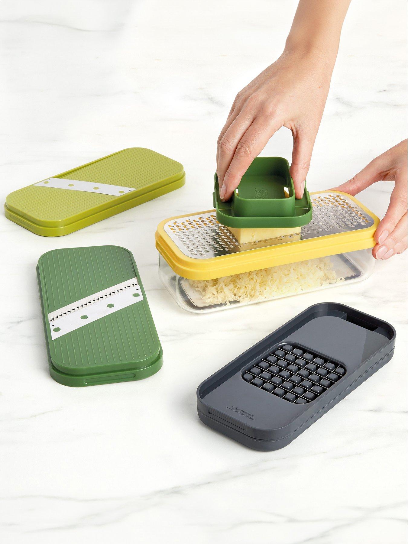 front image of joseph-joseph-multi-prep-compact-multicolour-4-piece-grater-amp-slicer