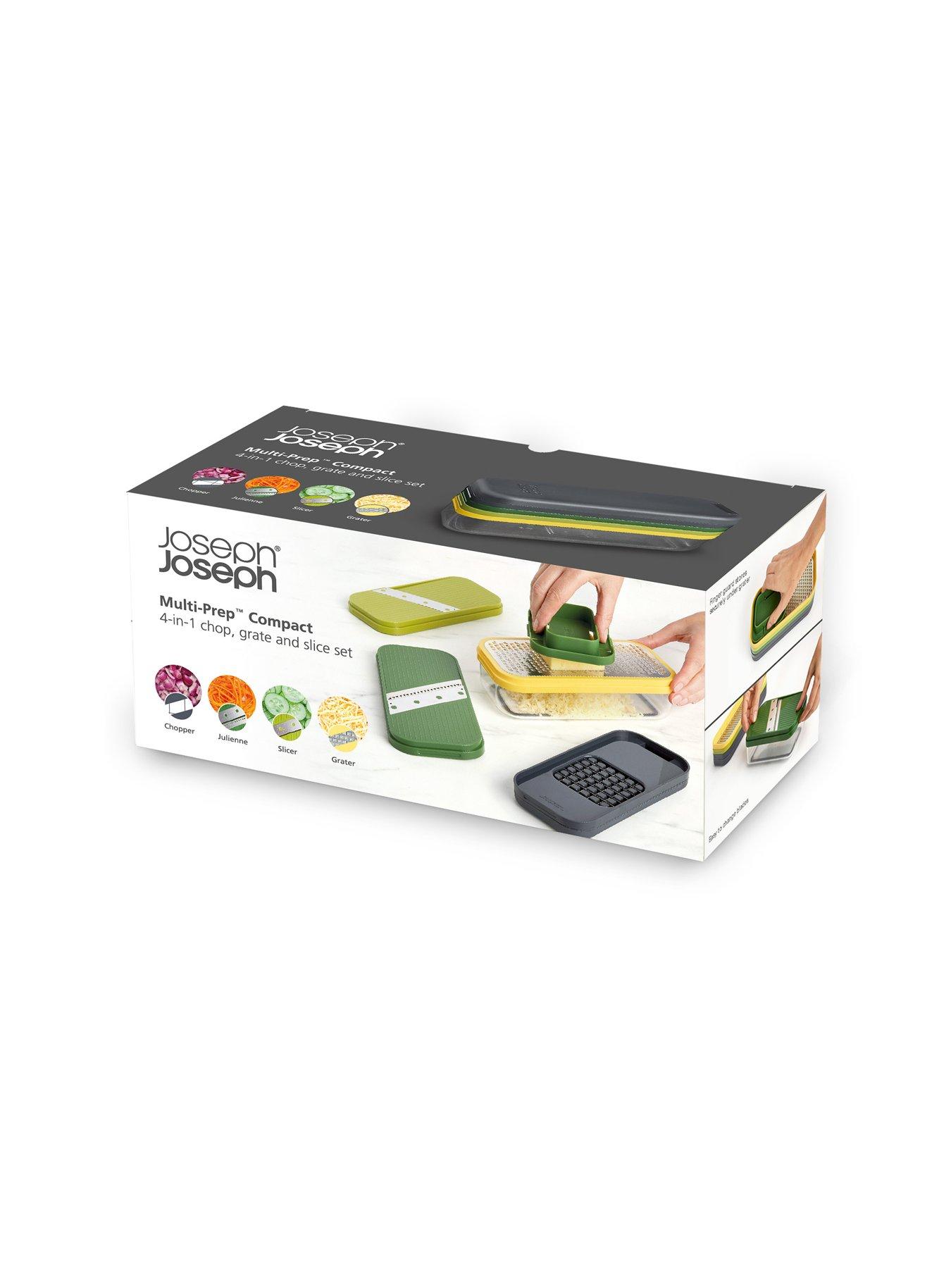  image of joseph-joseph-multi-prep-compact-multicolour-4-piece-grater-amp-slicer