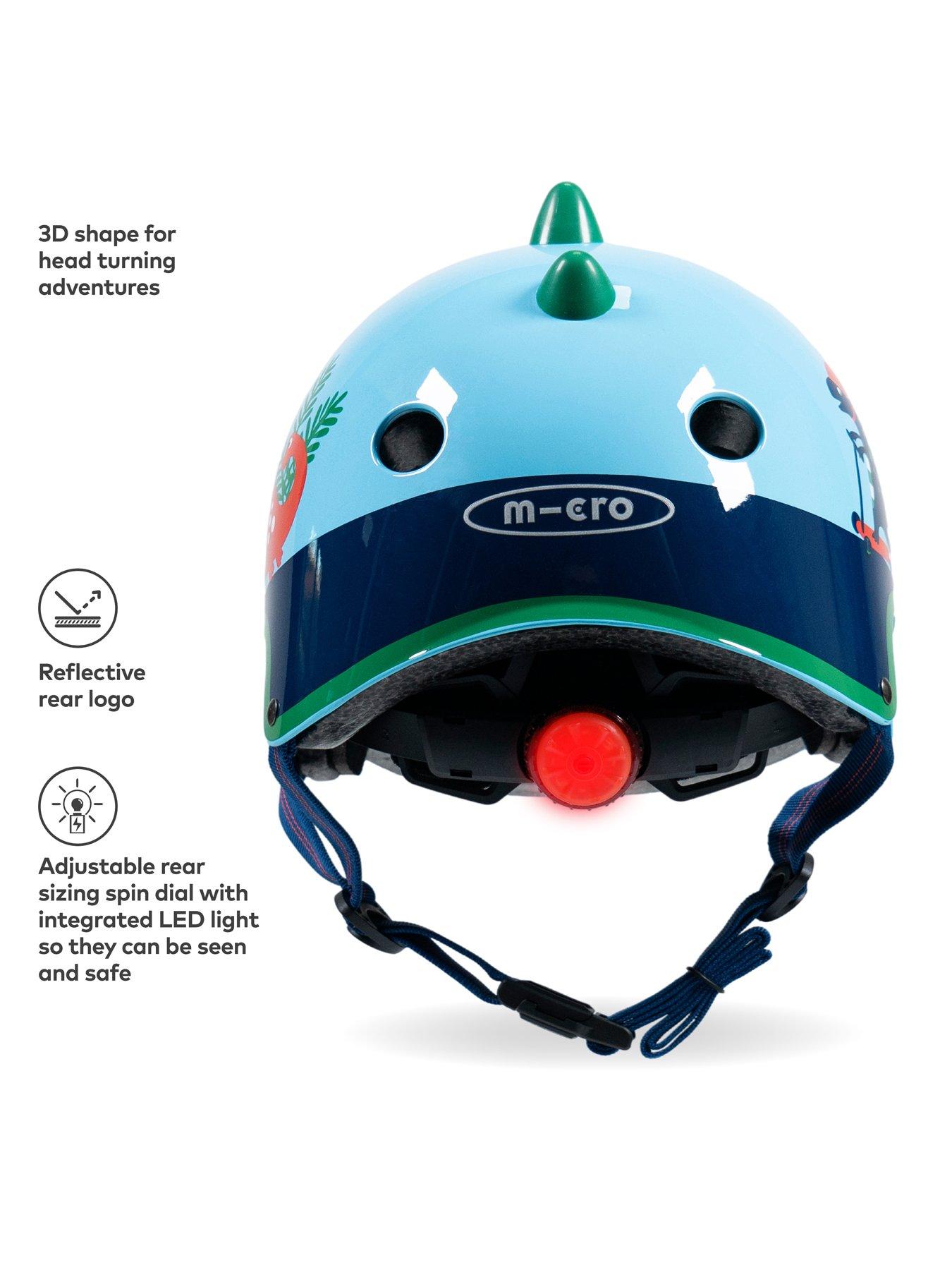  image of micro-scooter-dino-3d-helmet