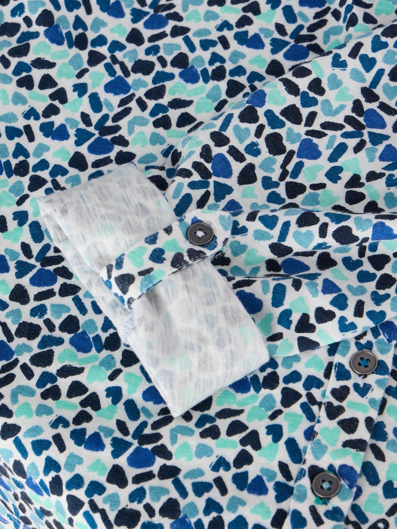  image of white-stuff-annie-jersey-shirt-blue