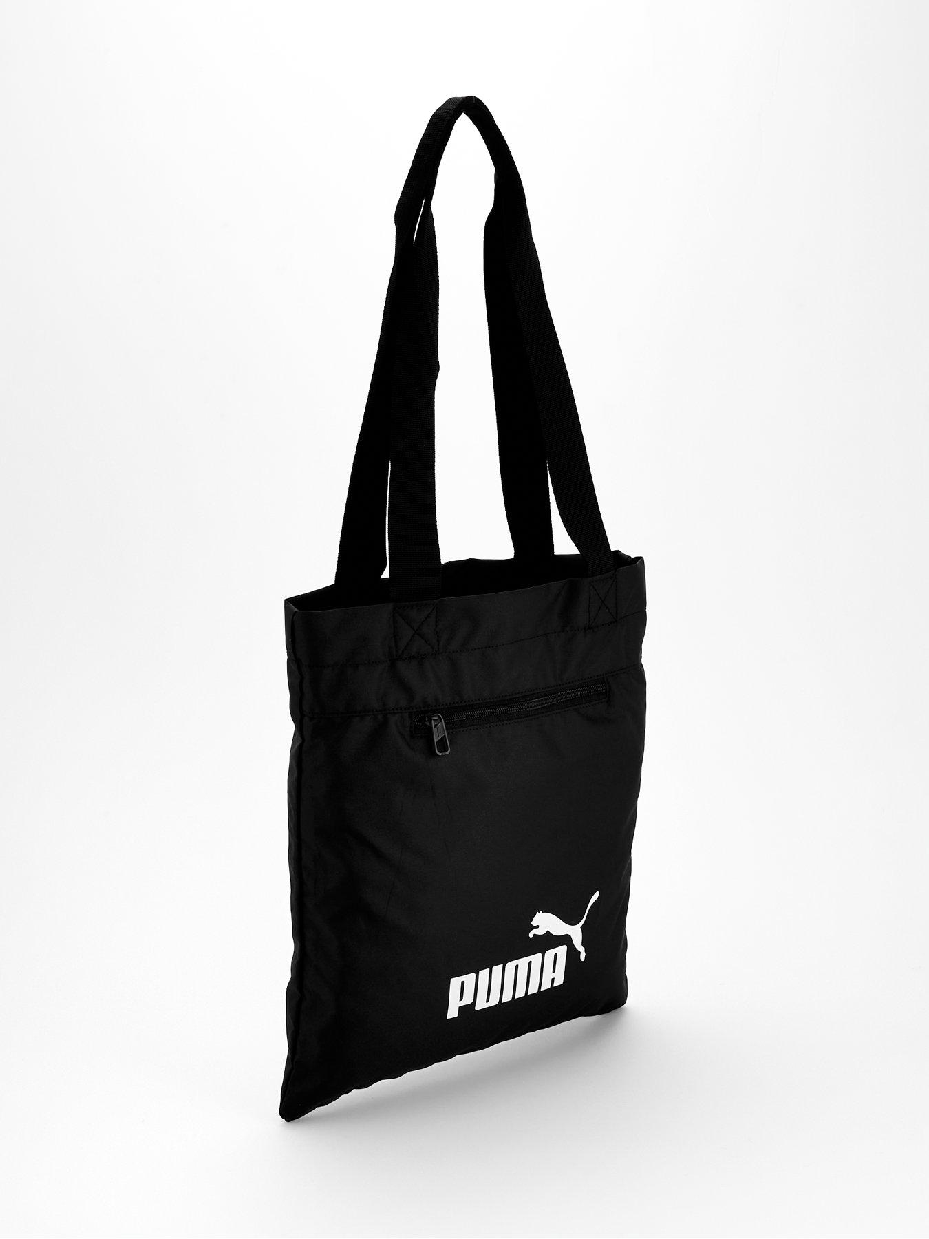  image of puma-womens-phase-packable-tote-black