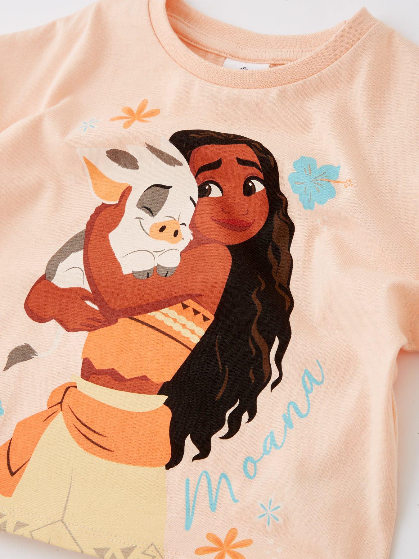  image of disney-moana-shortie-pyjama-set-multi