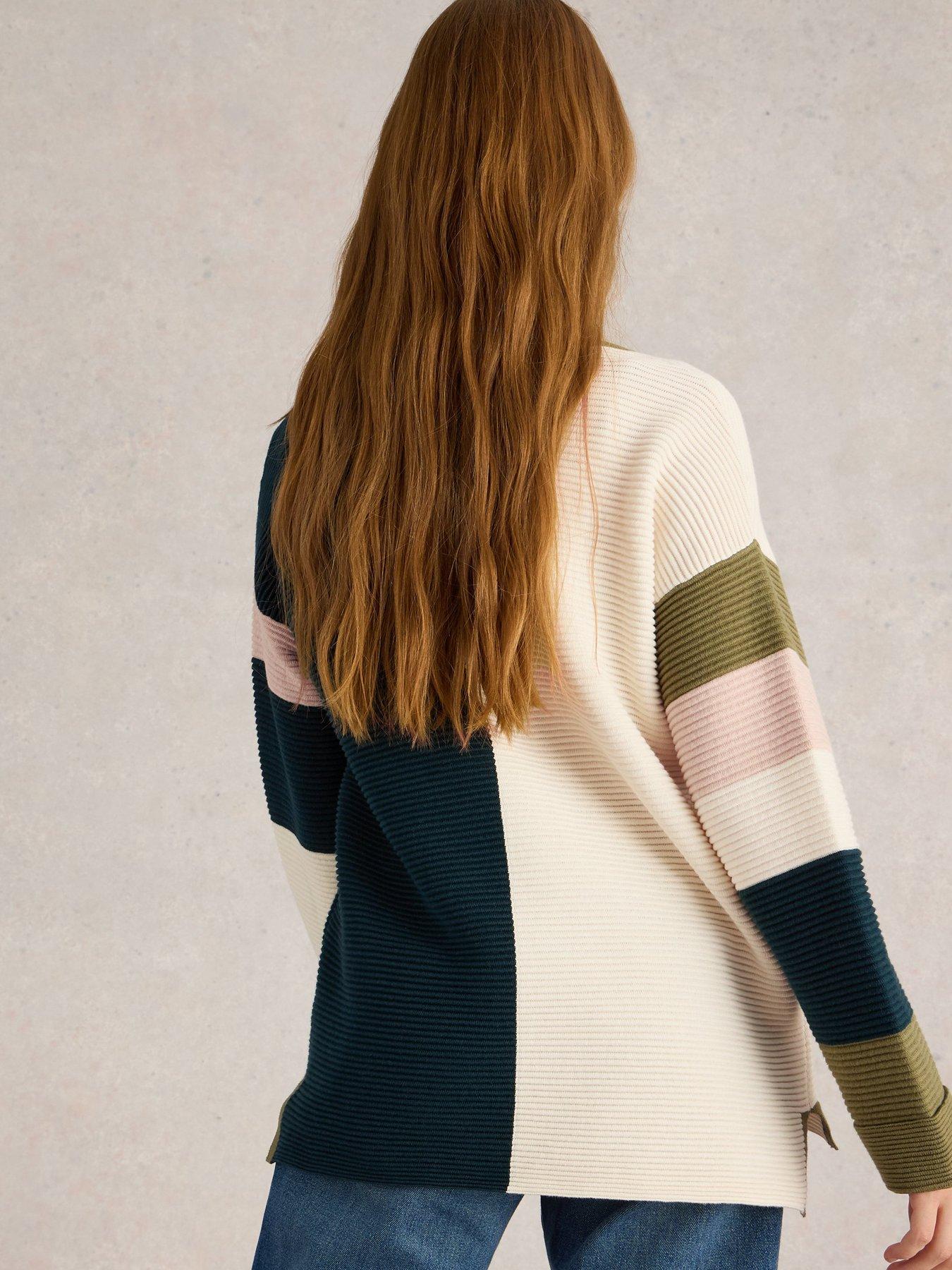  image of white-stuff-jana-colourblock-jumper-beige