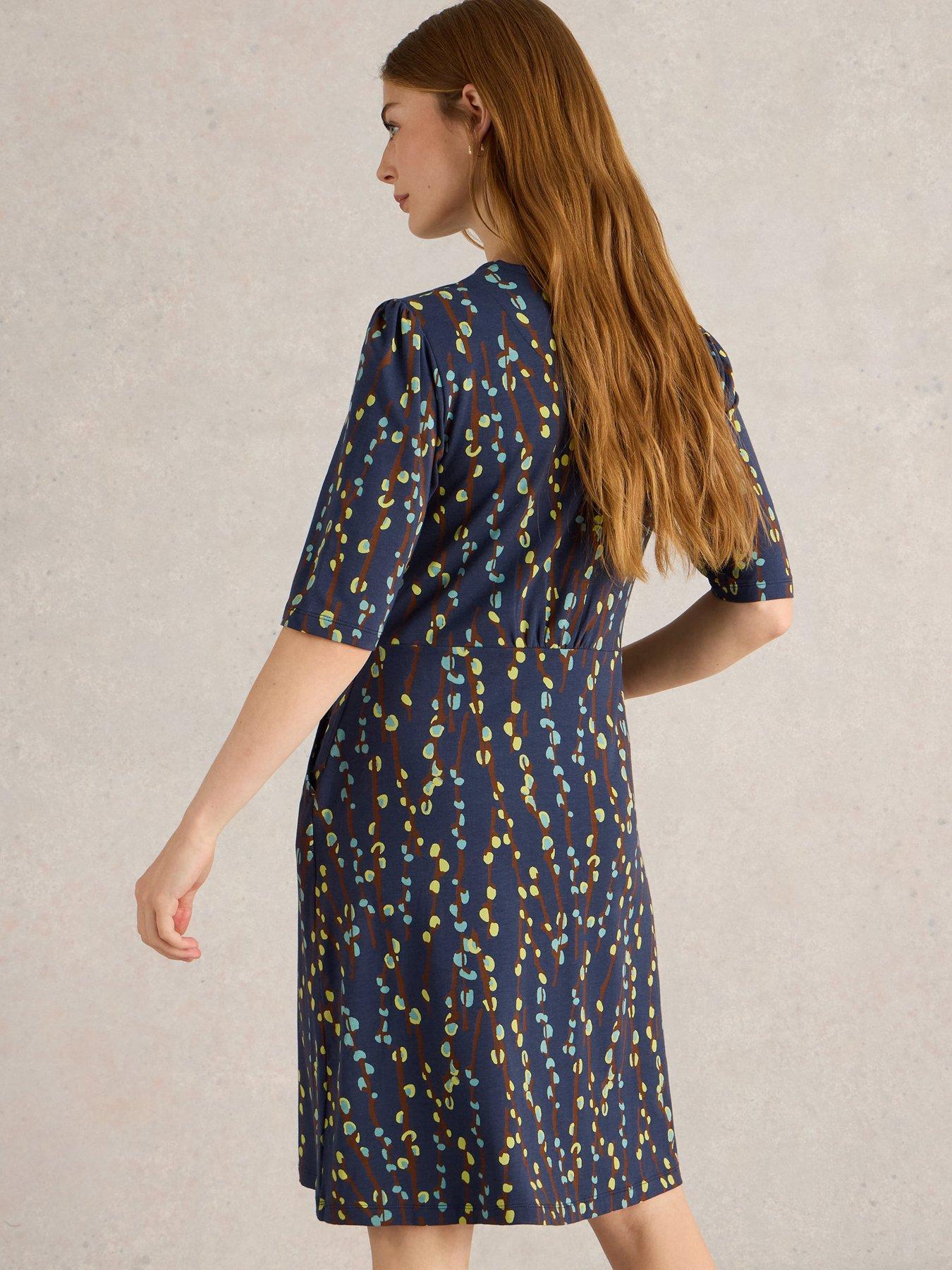  image of white-stuff-olivia-jersey-dress-navy