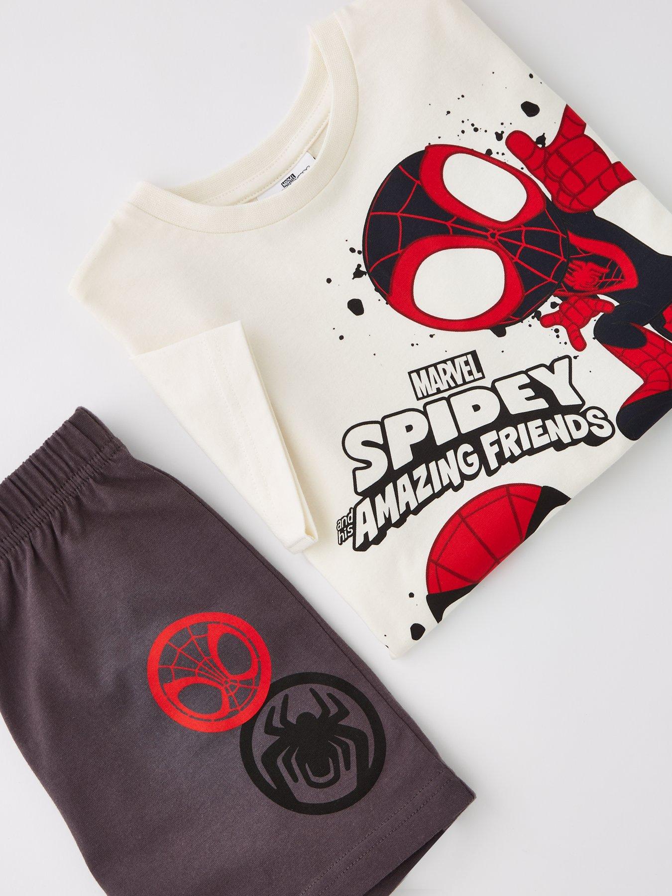 image of spiderman-spidey-and-friends-shorts-pyjama-multi