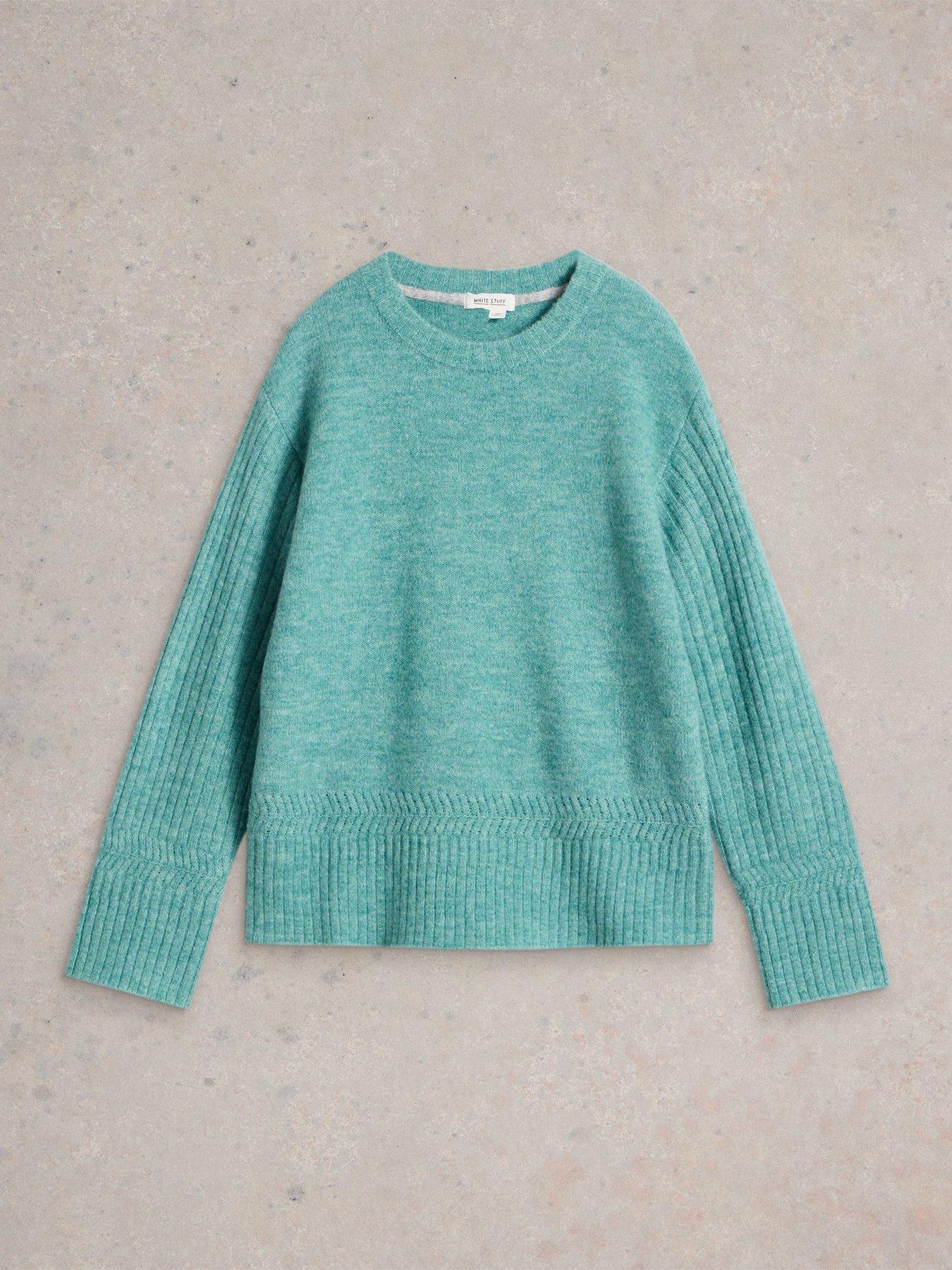  image of white-stuff-sophia-souffle-jumper-blue