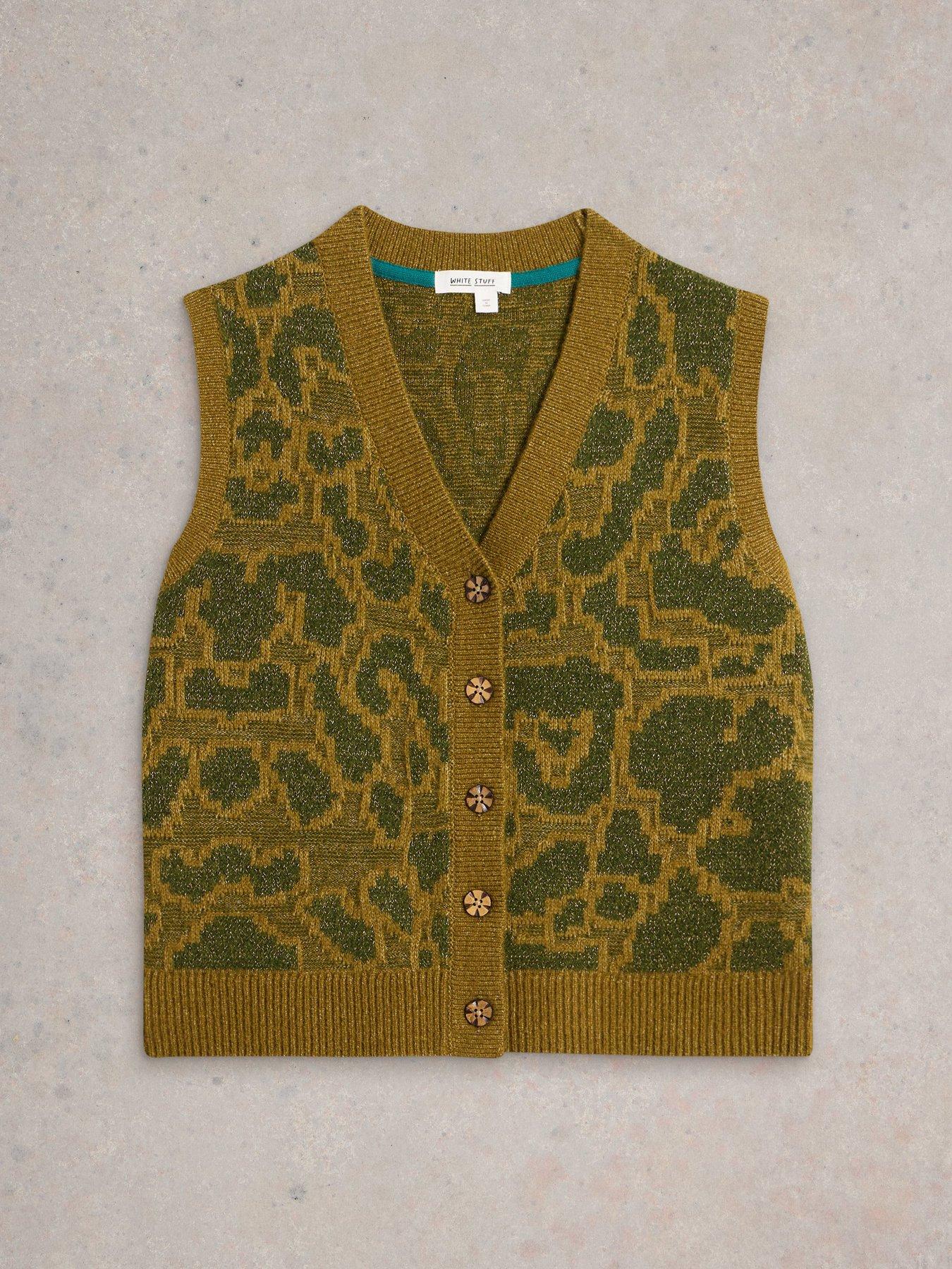  image of white-stuff-sidney-sparkle-tank-green