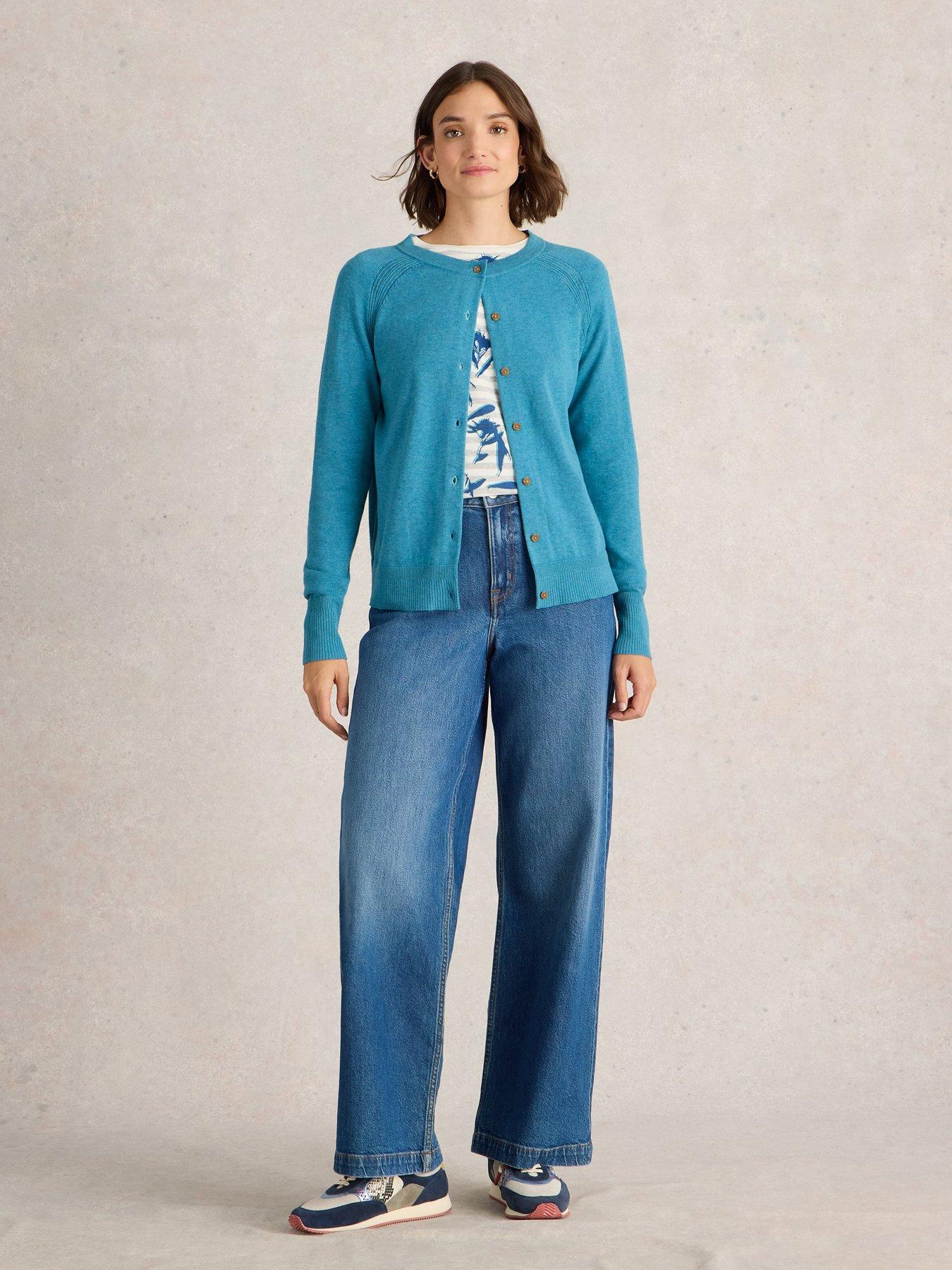 undefined Lulu Cardi - Blue