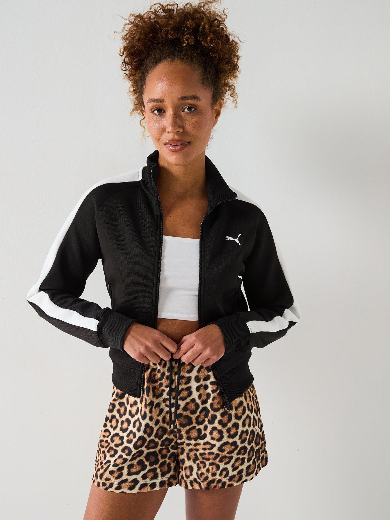 Image 1 of 6 of Puma Womens T7 Always On Track Jacket - Puma Black