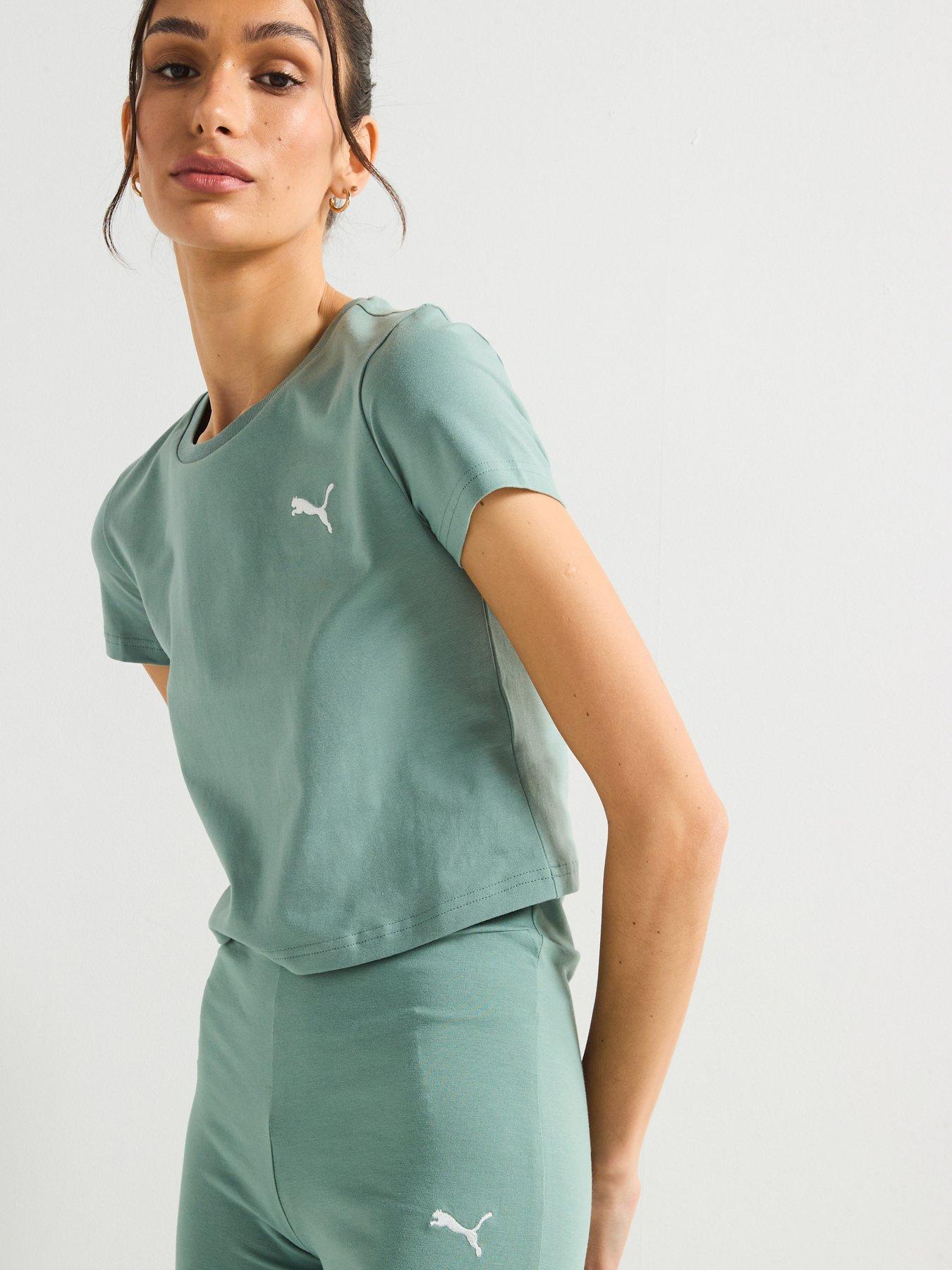 undefined Womens Wardrobe Essentials Tee - Green