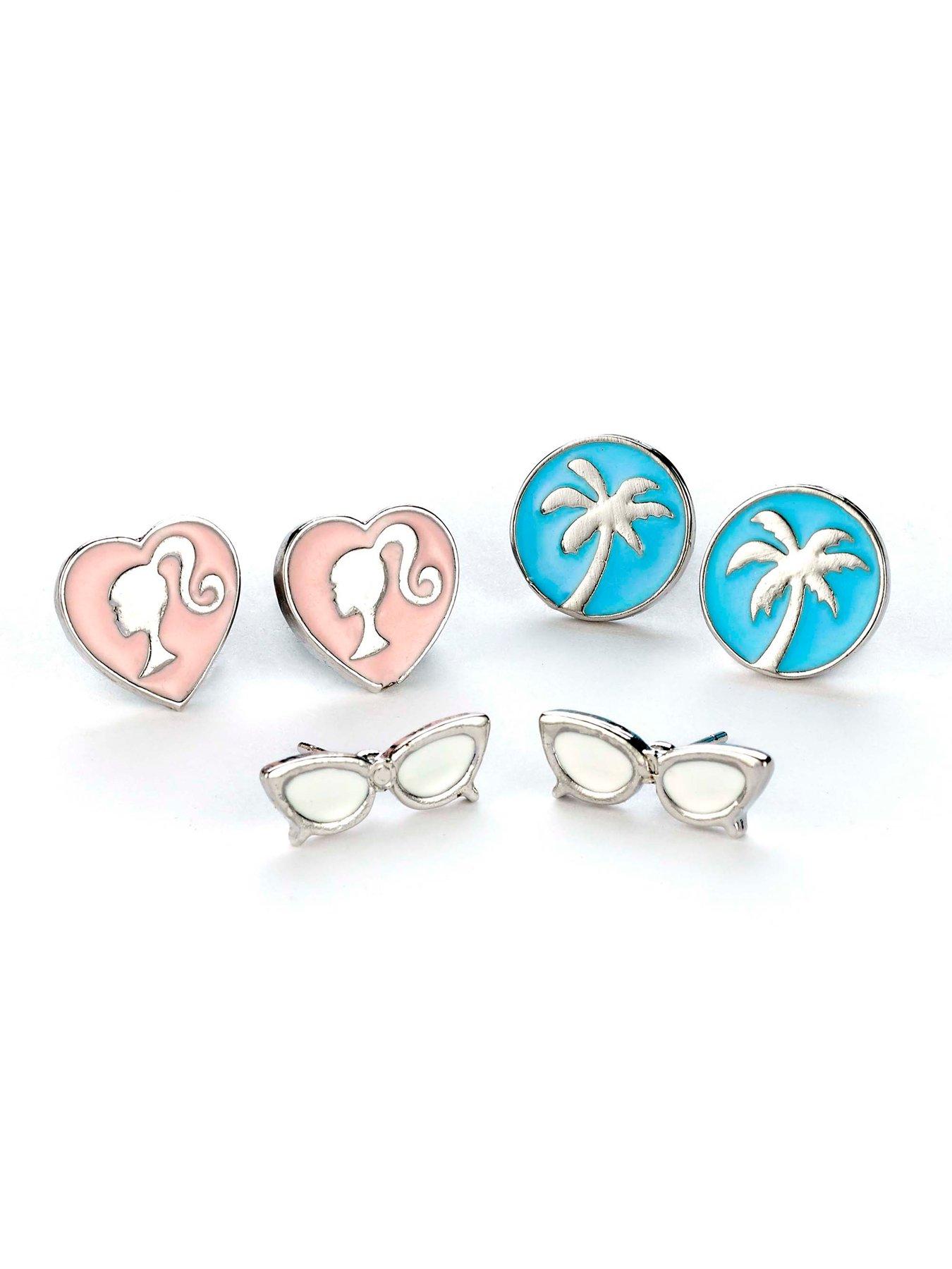 Image 2 of 3 of Barbie Set of Three Classic Stud Earrings