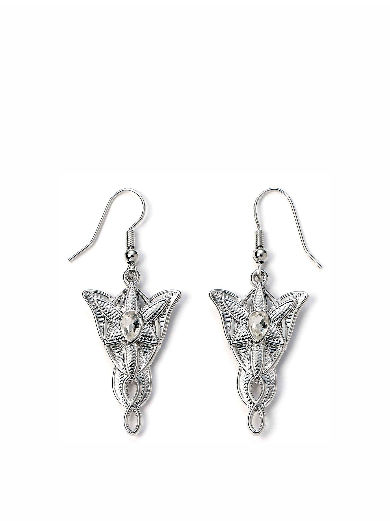 Image 1 of 2 of Lord of the Rings The Lord of The Rings Evenstar Drop Earrings
