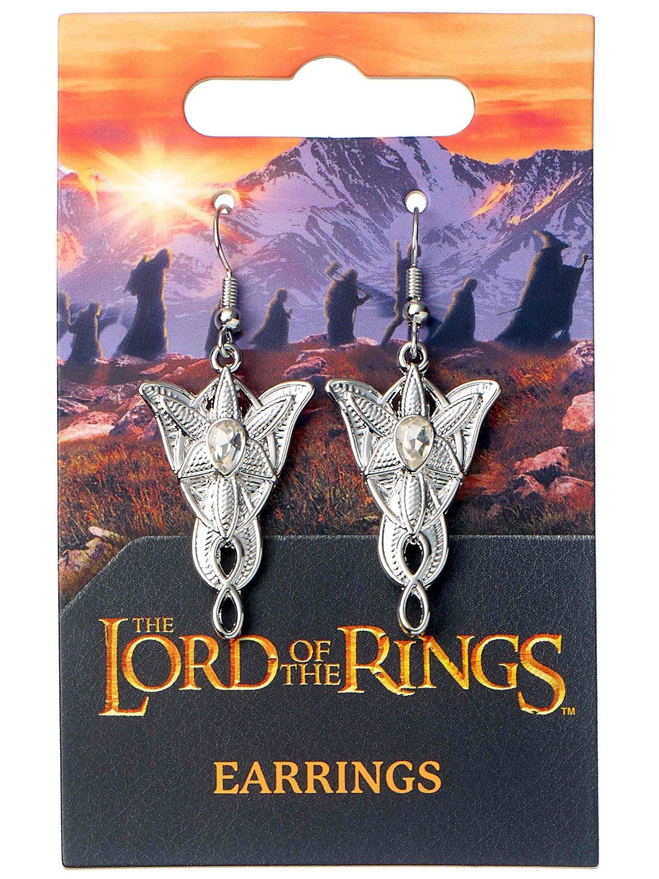 Image 2 of 2 of Lord of the Rings The Lord of The Rings Evenstar Drop Earrings
