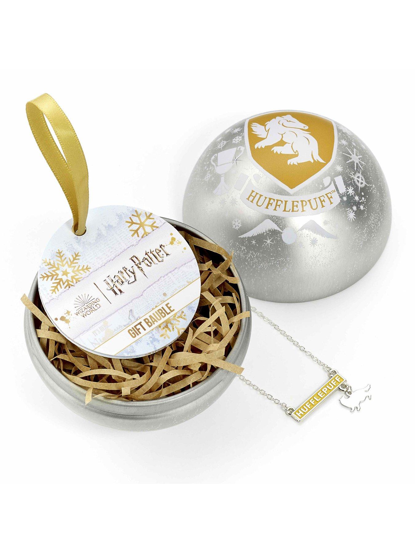 Image 3 of 5 of Harry Potter Hufflepuff Bauble with House Necklace