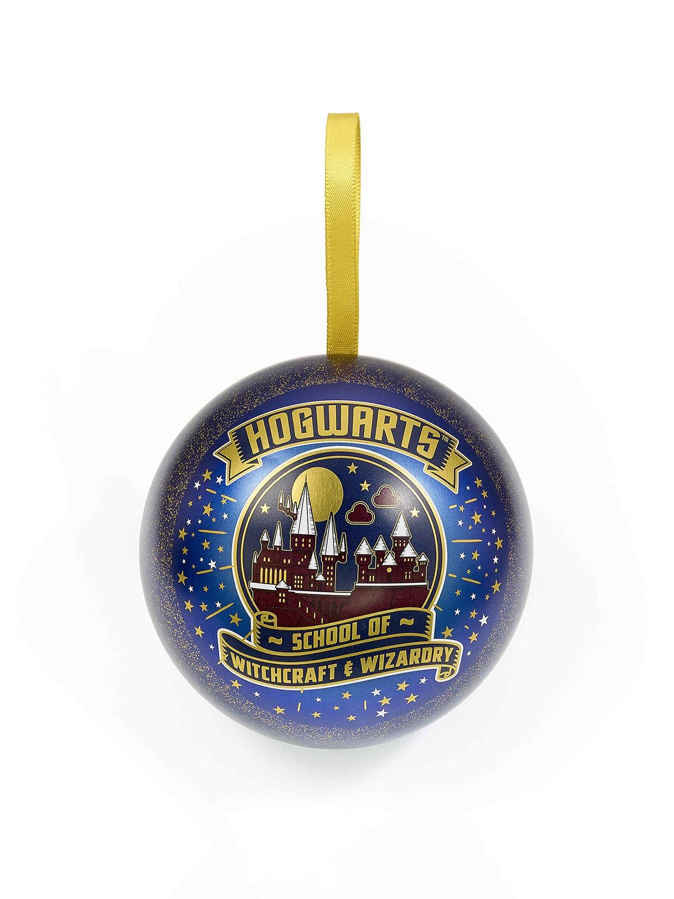 undefined Hogwarts School Of Witchcraft and Wizardry Christmas Gift Bauble with Necklace