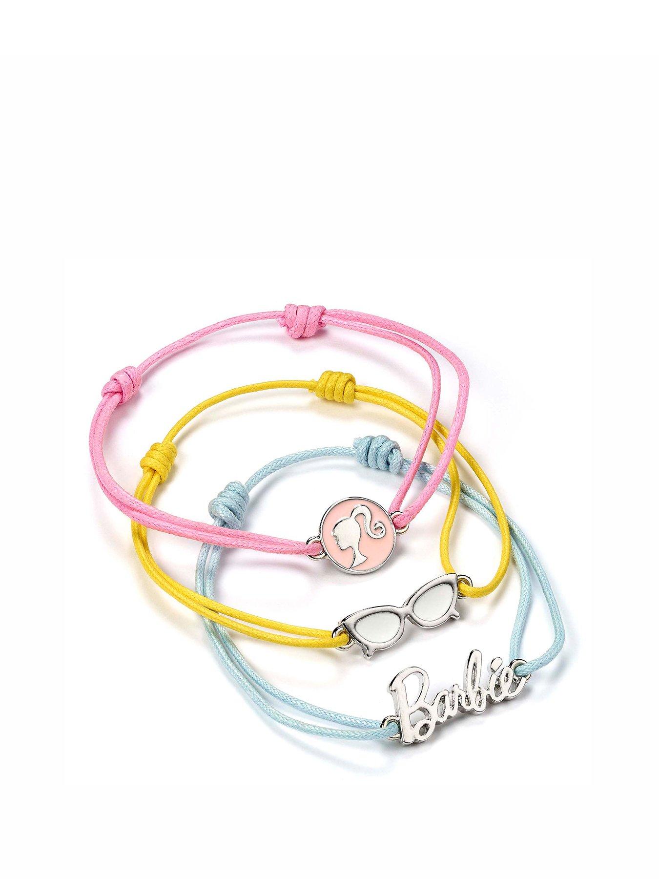  image of barbie-set-of-three-friendship-bracelets