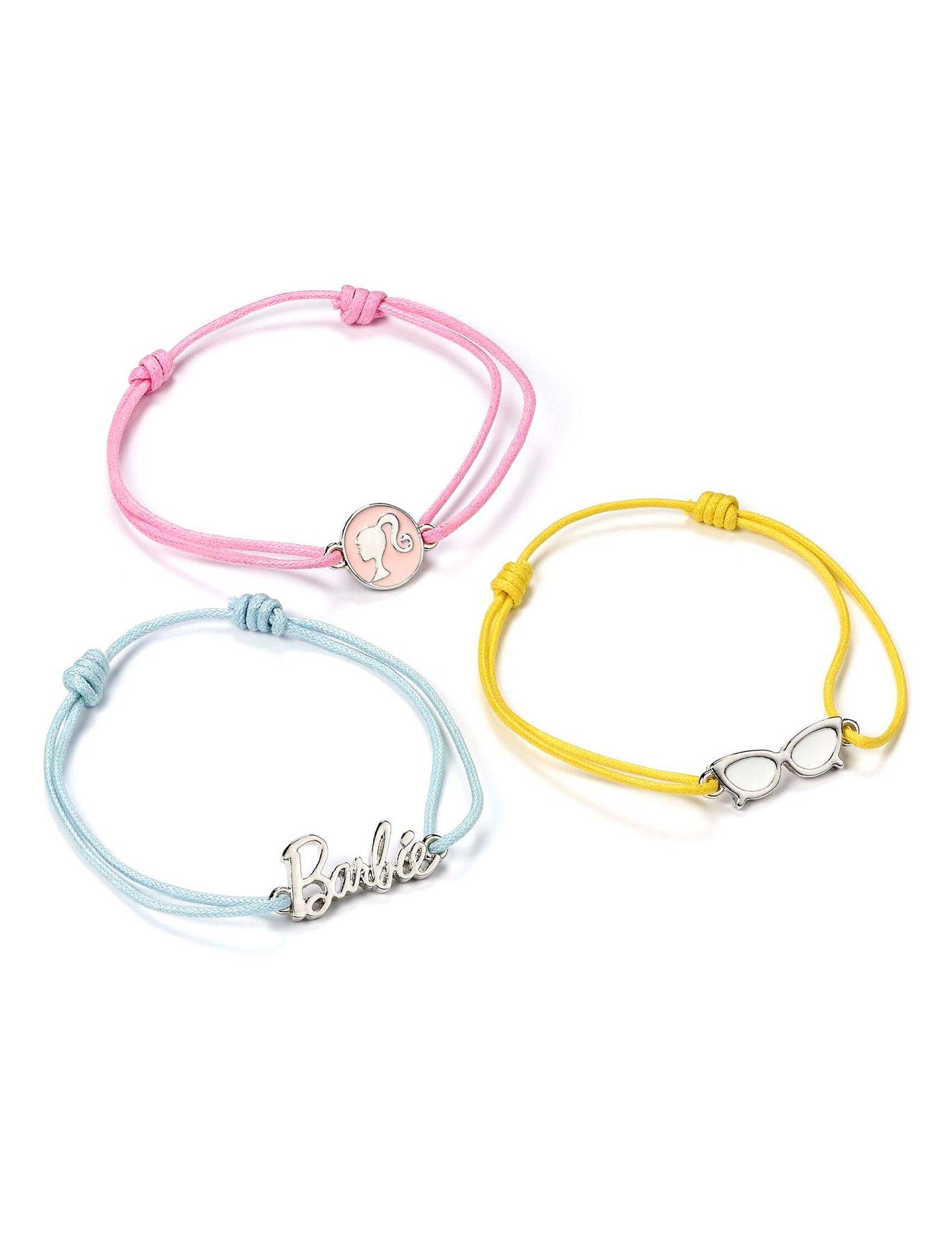  image of barbie-set-of-three-friendship-bracelets