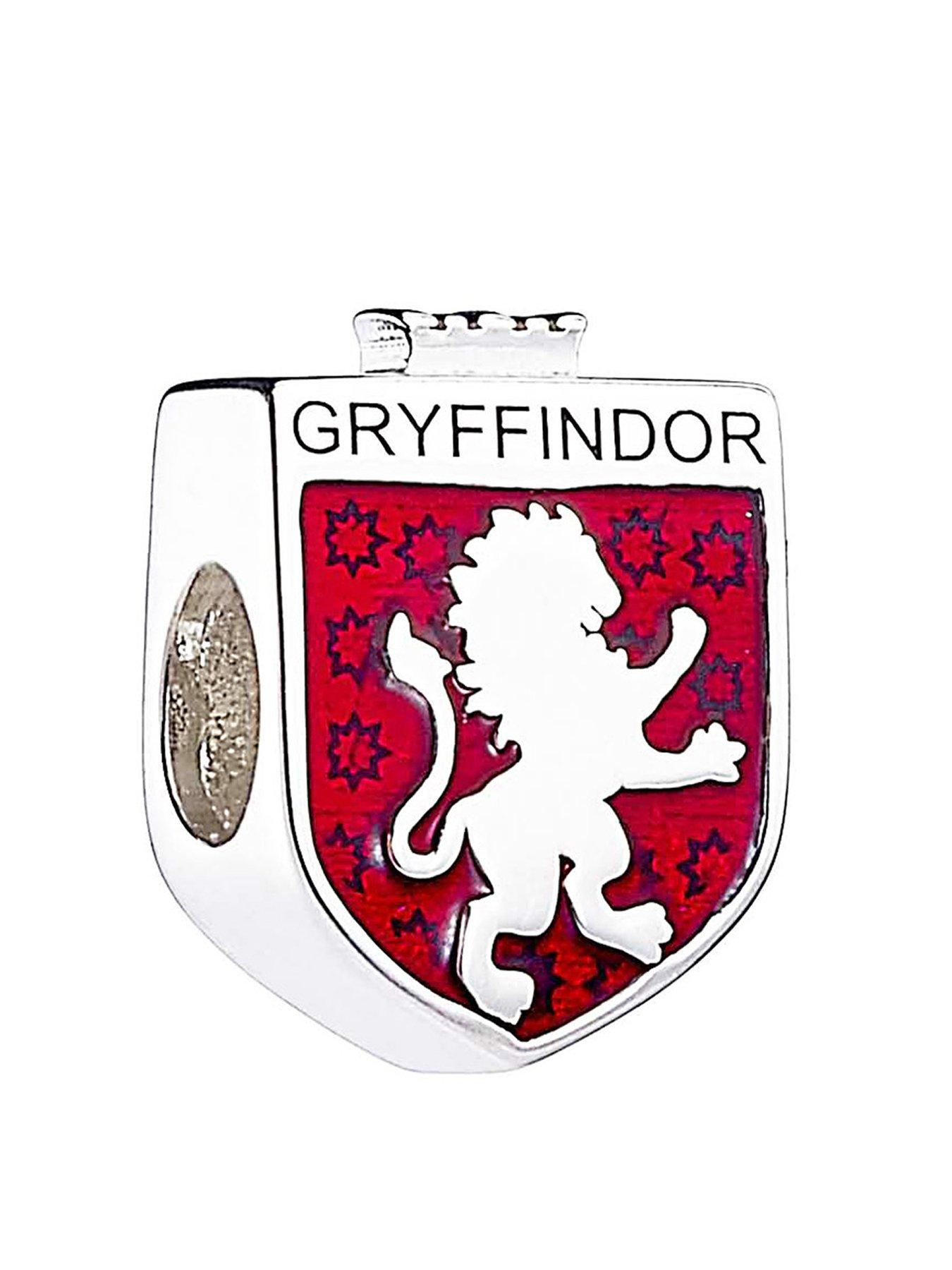  image of harry-potter-sterling-silver-gryffindor-spacer-bead-silver