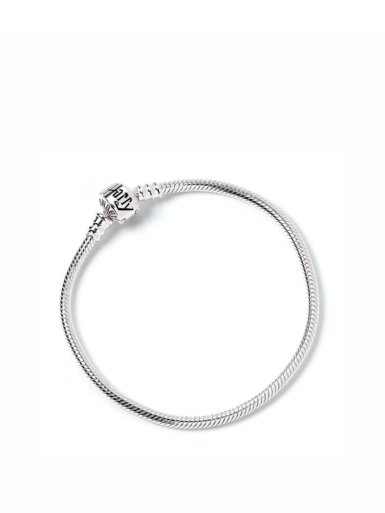 Image 1 of 2 of Harry Potter Sterling Sliver Slider Charm Bracelet Size S
