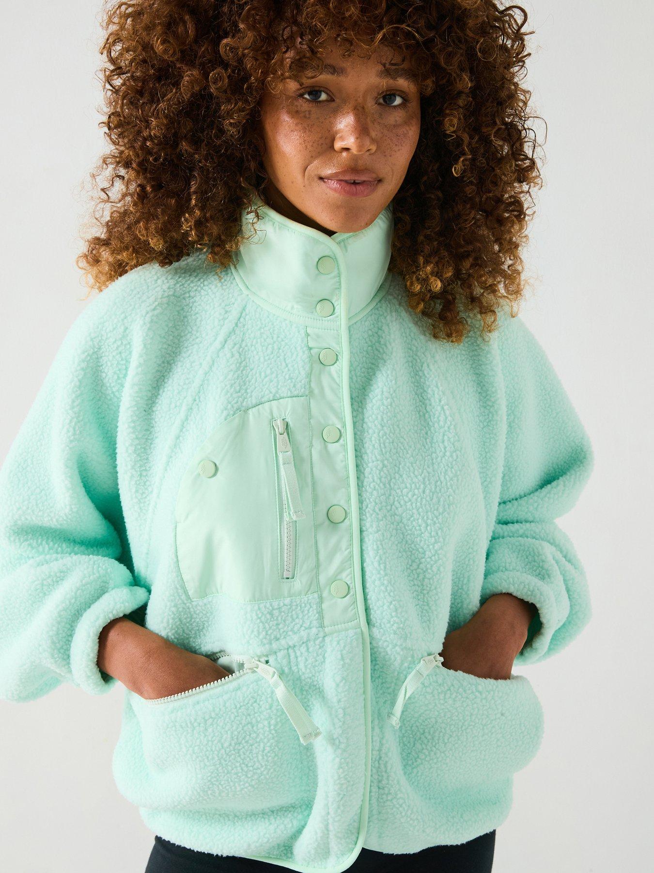 Image 1 of 6 of FP Movement Womens Training Hit The Slopes Jacket - Green