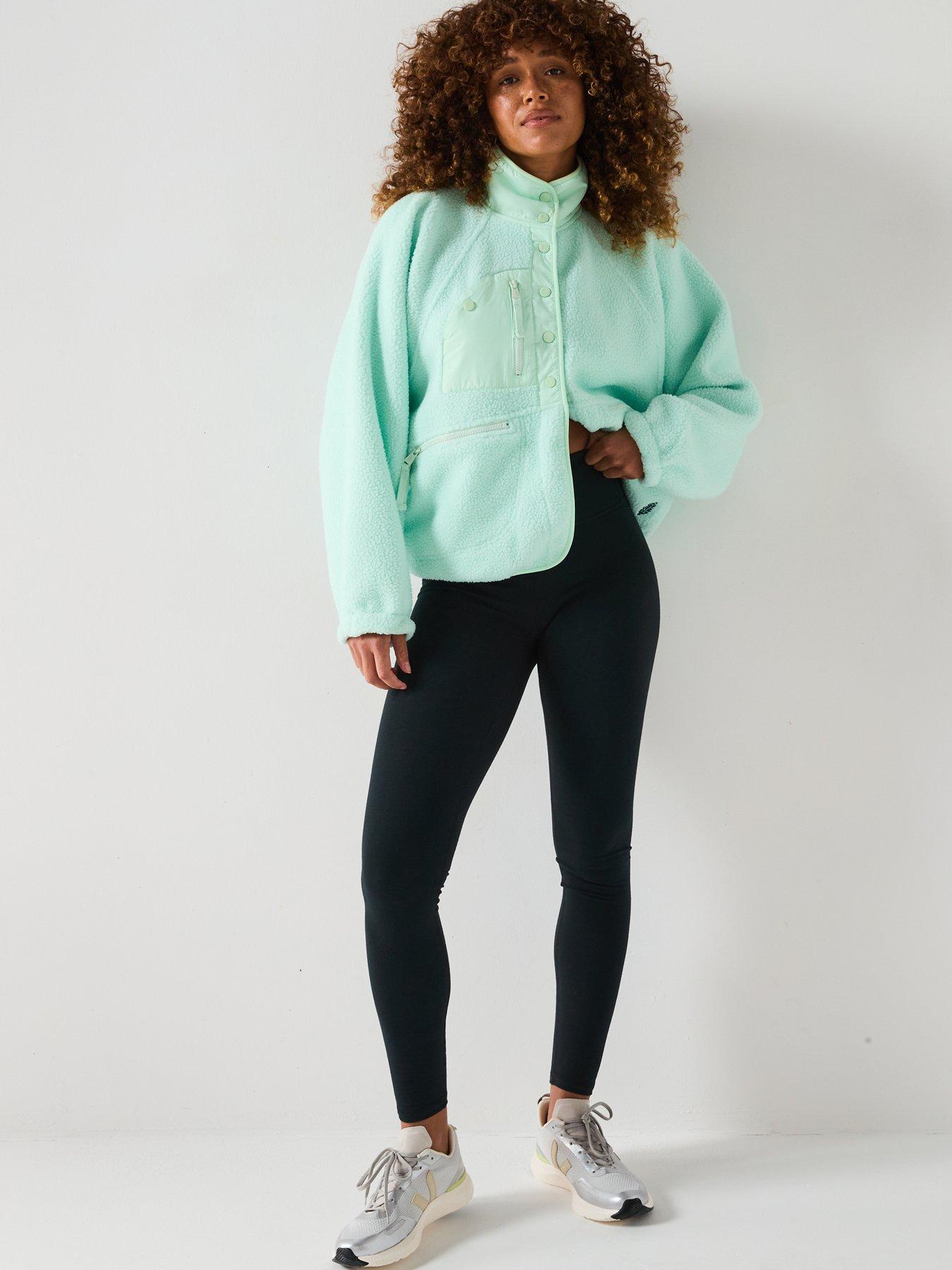 Image 3 of 6 of FP Movement Womens Training Hit The Slopes Jacket - Green