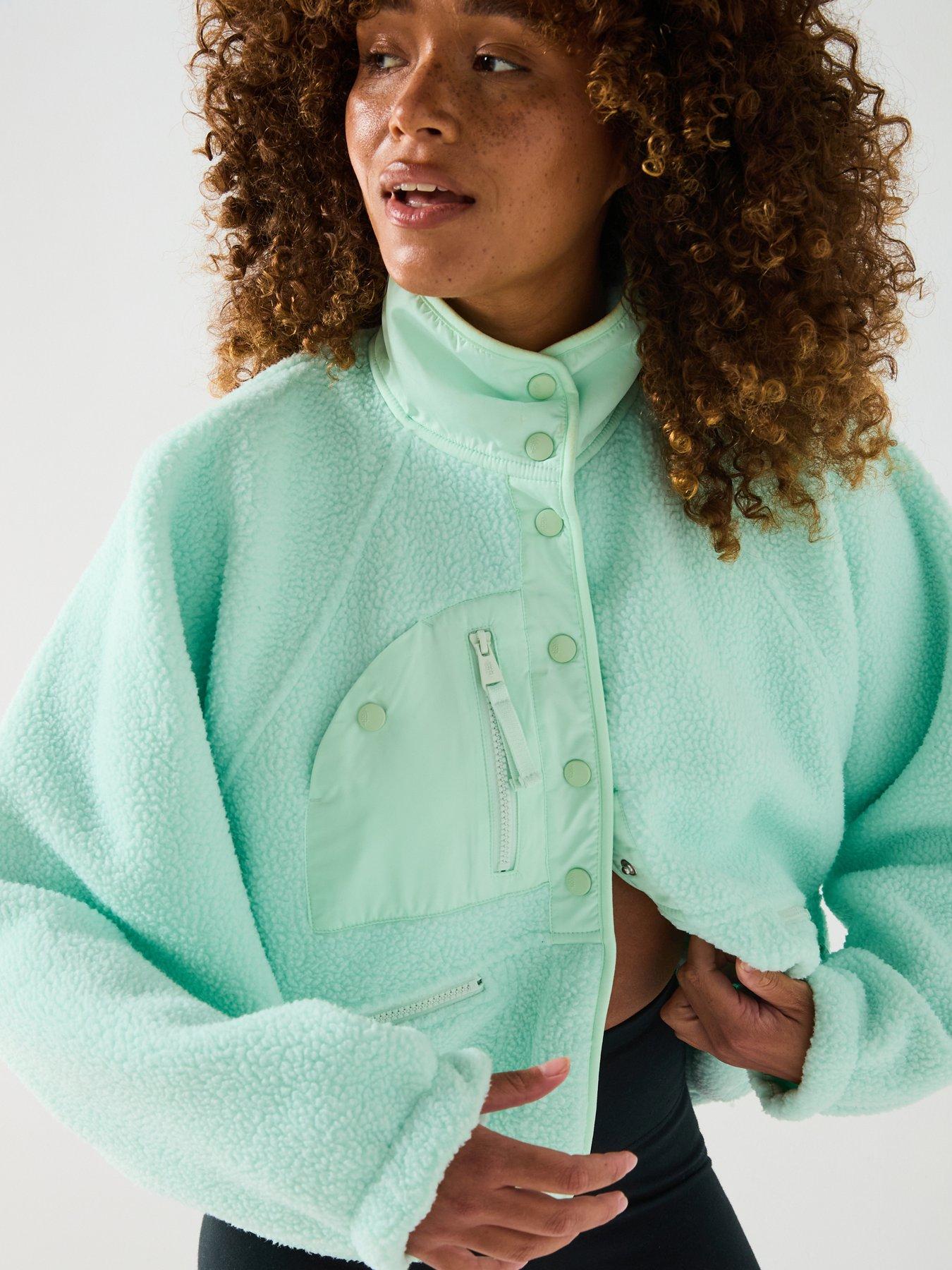 Image 4 of 6 of FP Movement Womens Training Hit The Slopes Jacket - Green
