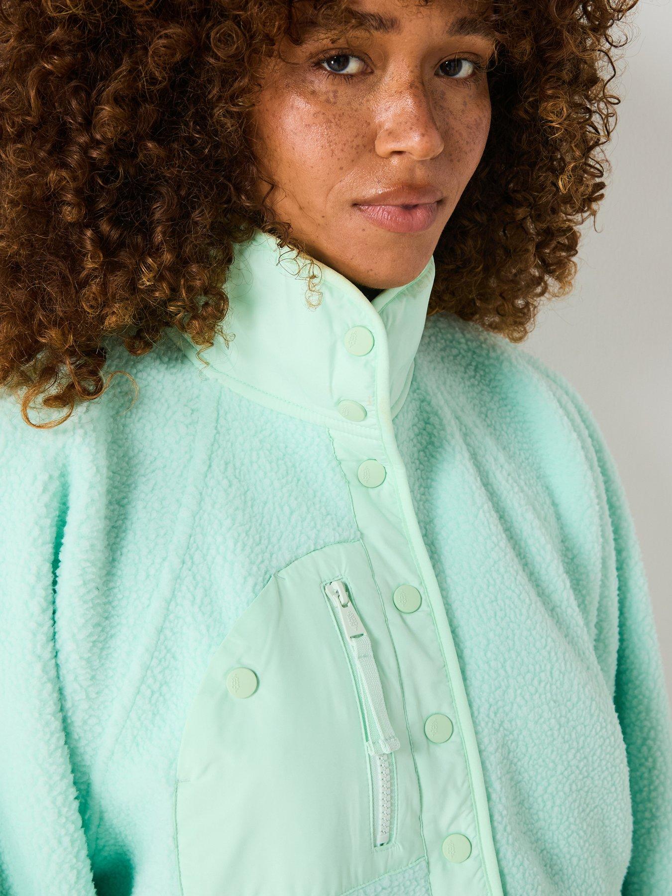 Image 6 of 6 of FP Movement Womens Training Hit The Slopes Jacket - Green