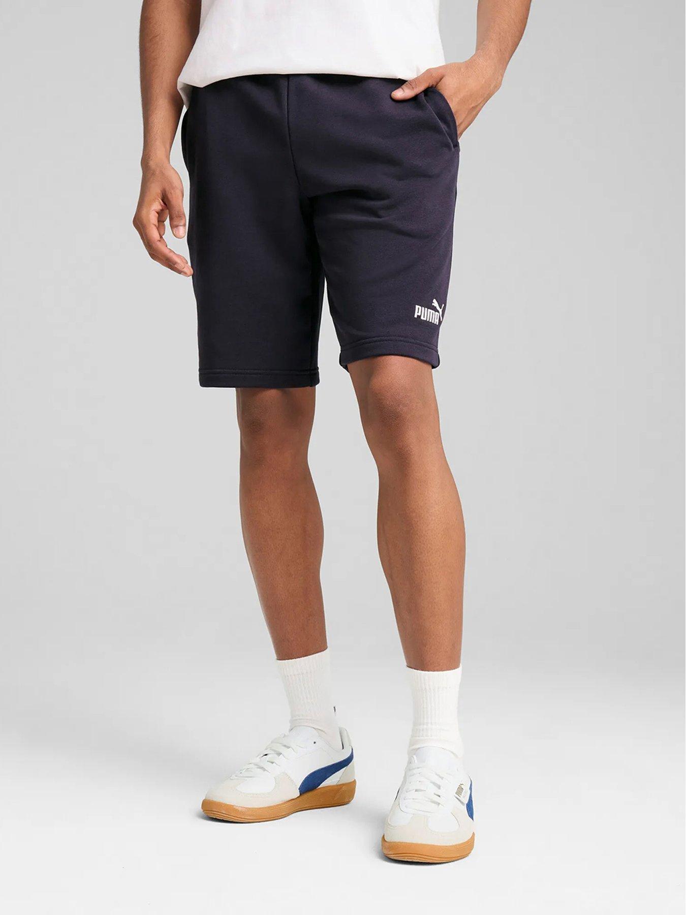 puma-mens-essential-no1-10-inch-logo-shorts-navy