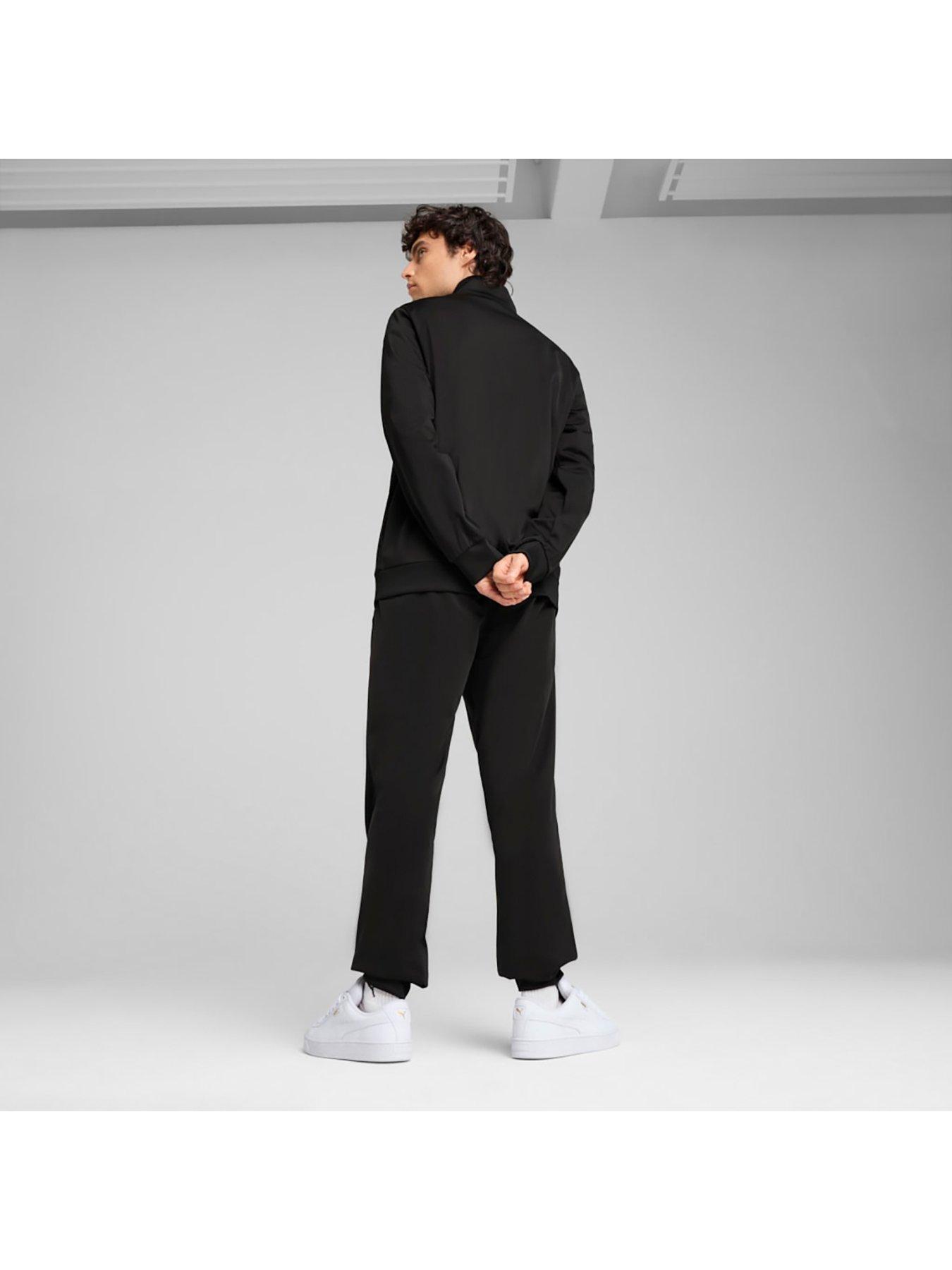  image of puma-mens-essential-polysuit-tracksuit-black