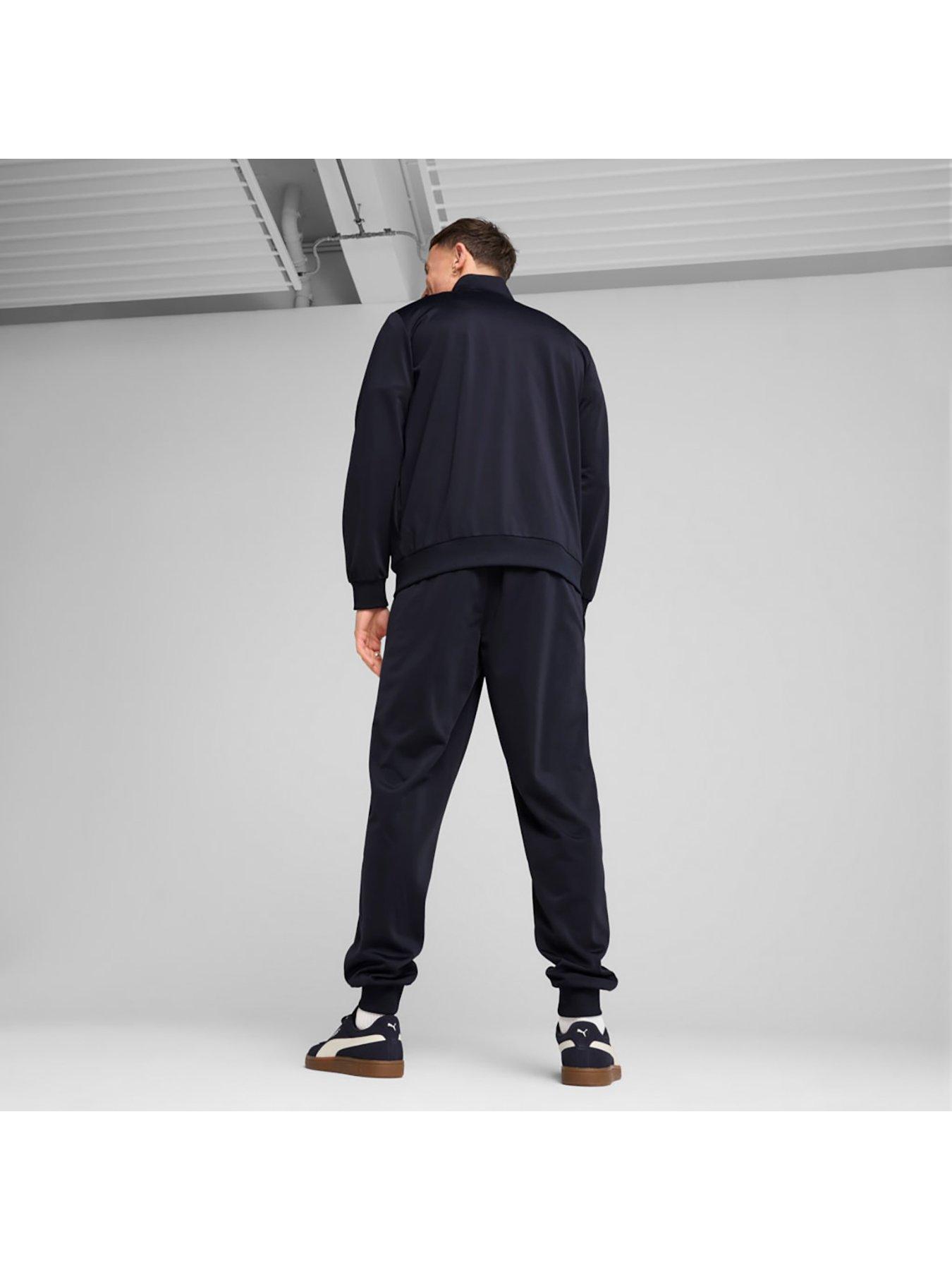  image of puma-mens-essential-polysuit-tracksuit-navy