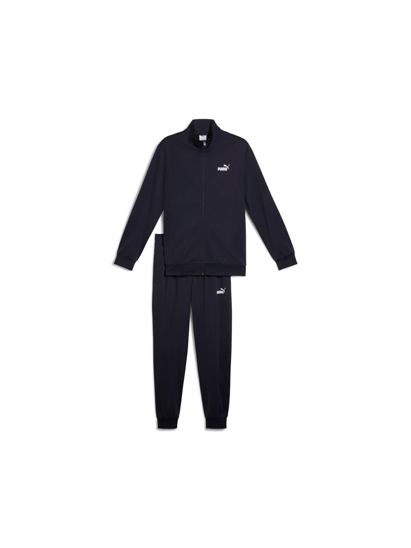  image of puma-mens-essential-polysuit-tracksuit-navy