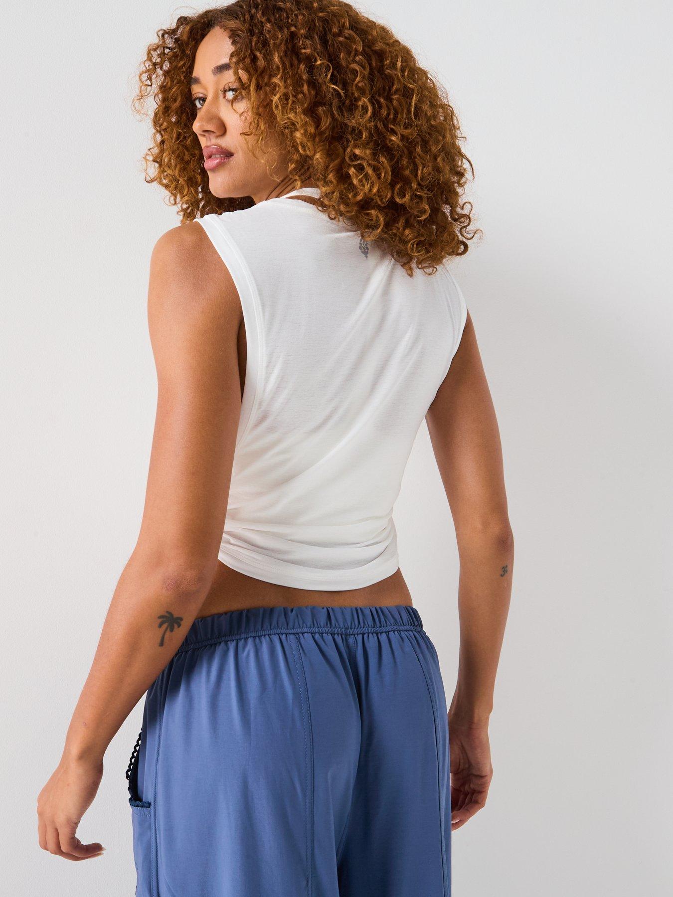 Image 2 of 6 of FP Movement Womens Training Sport Mode Muscle Tank - White