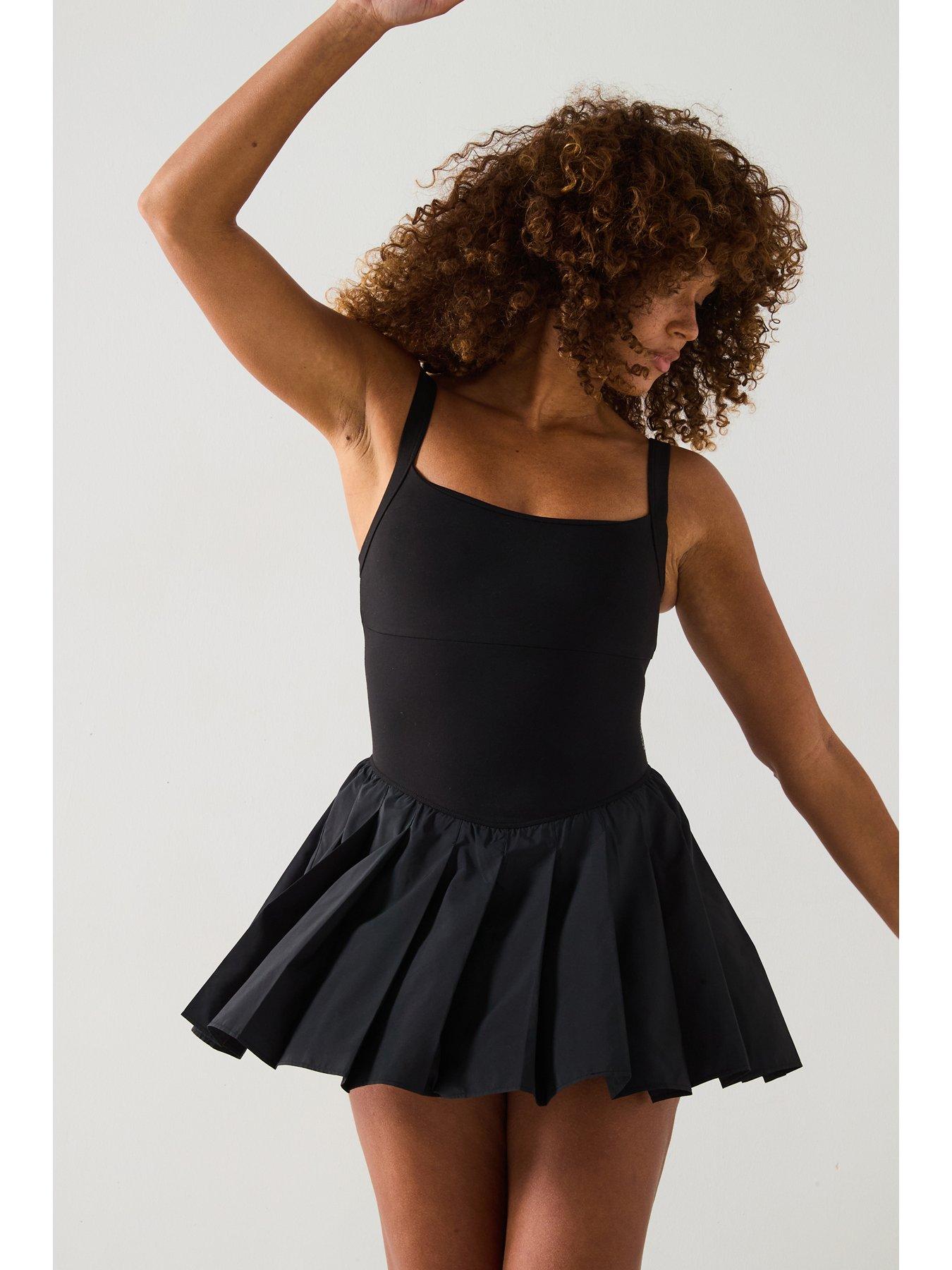FP Movement Womens Training Swing Of Things Dress - Black